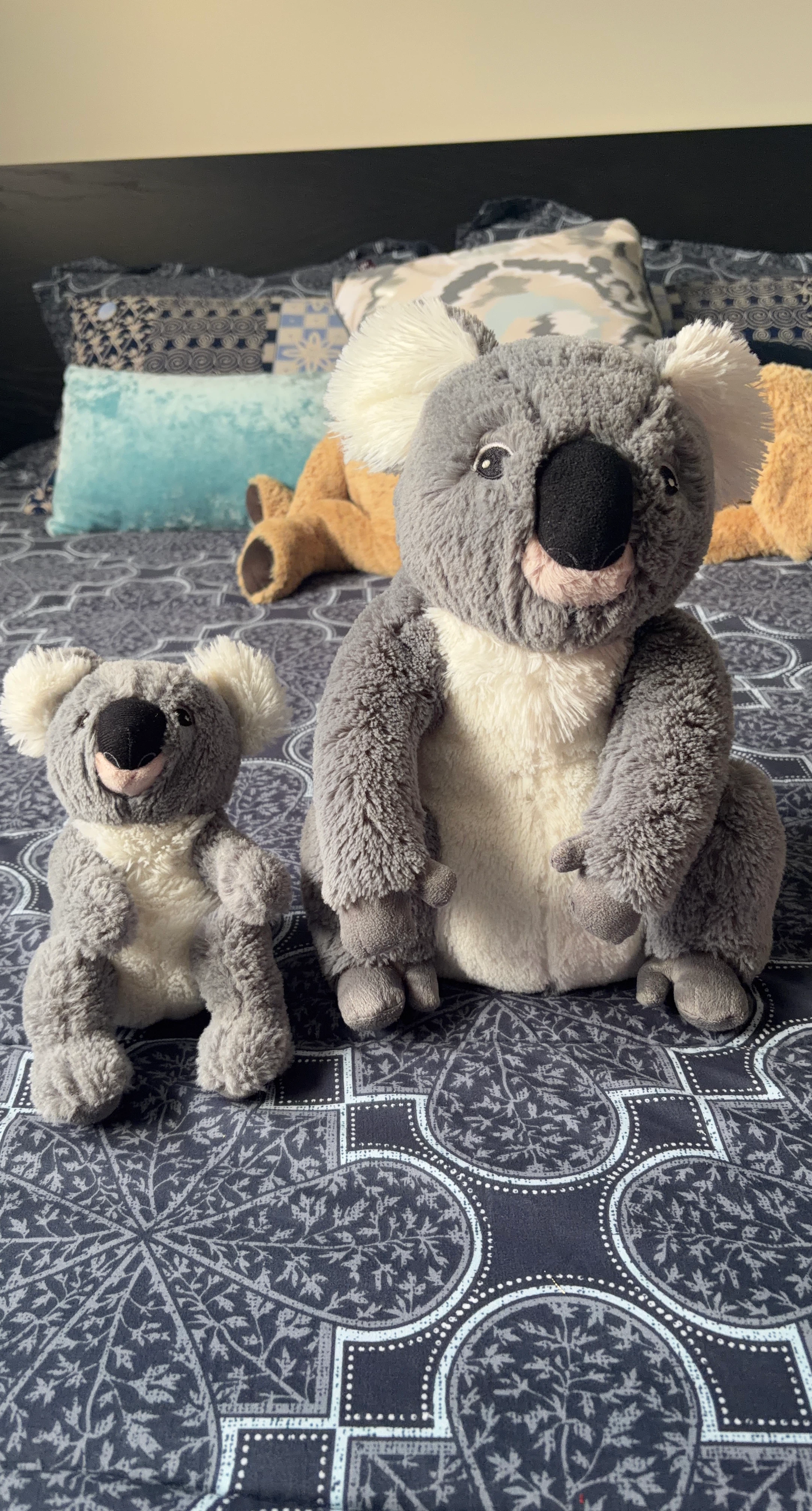 Set of two Koala plush toys