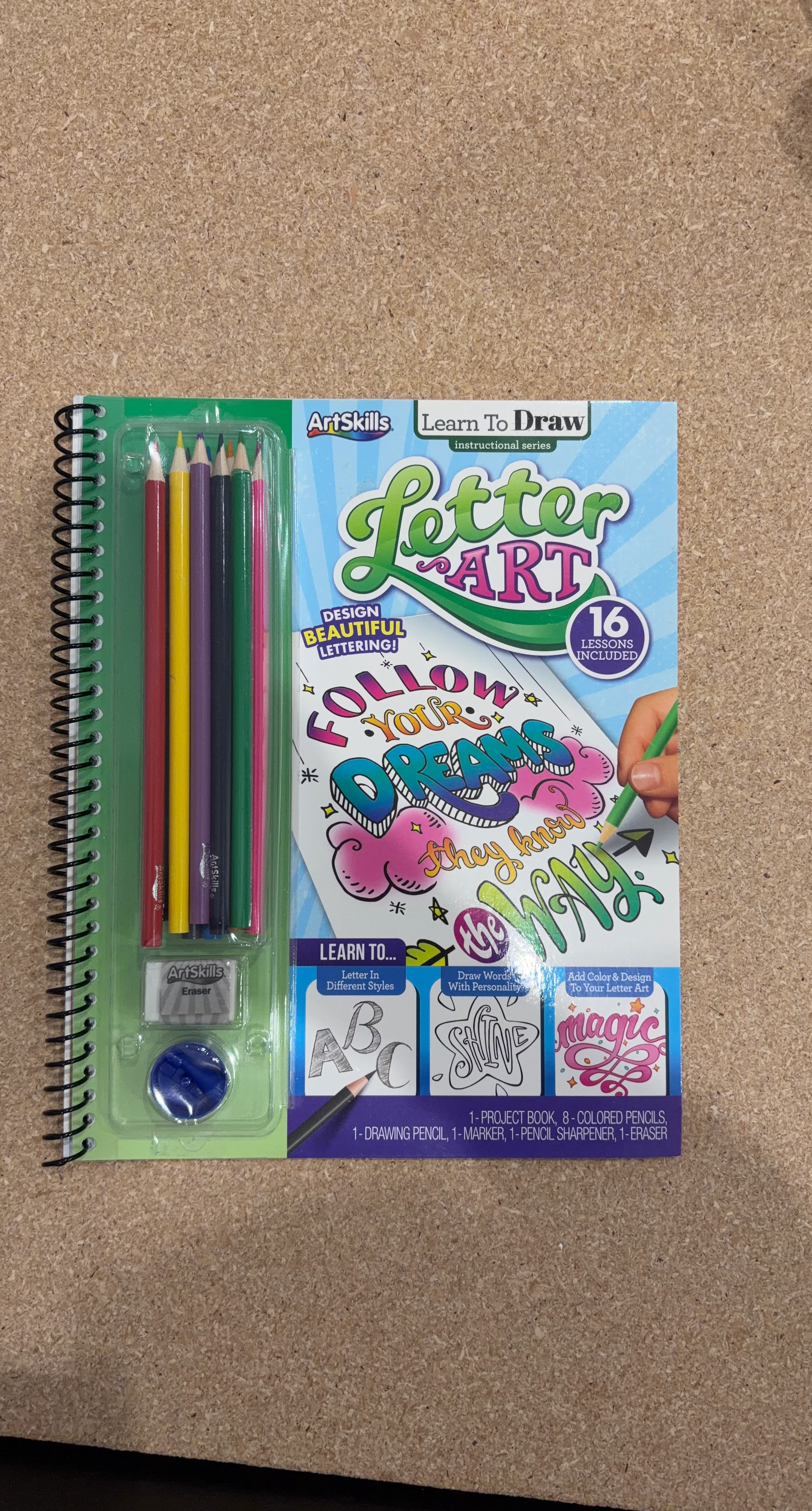 ArtSkills Learn To Draw Letter Art Instructional Series