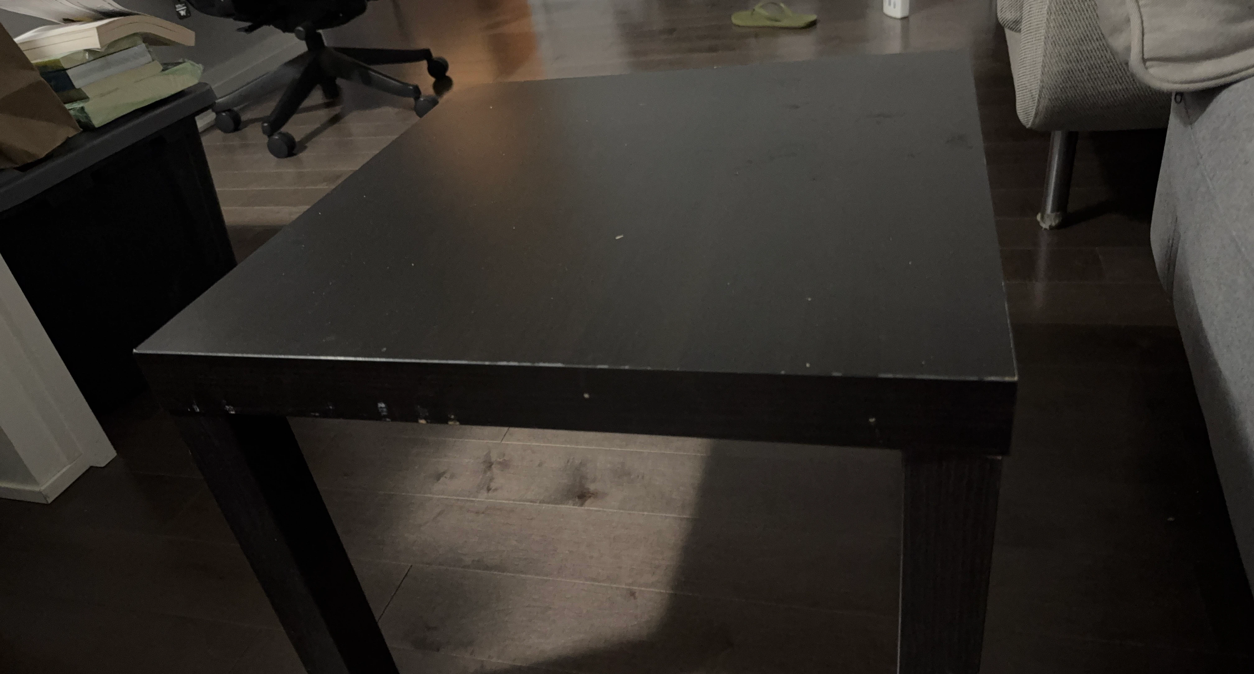 Black coffee table