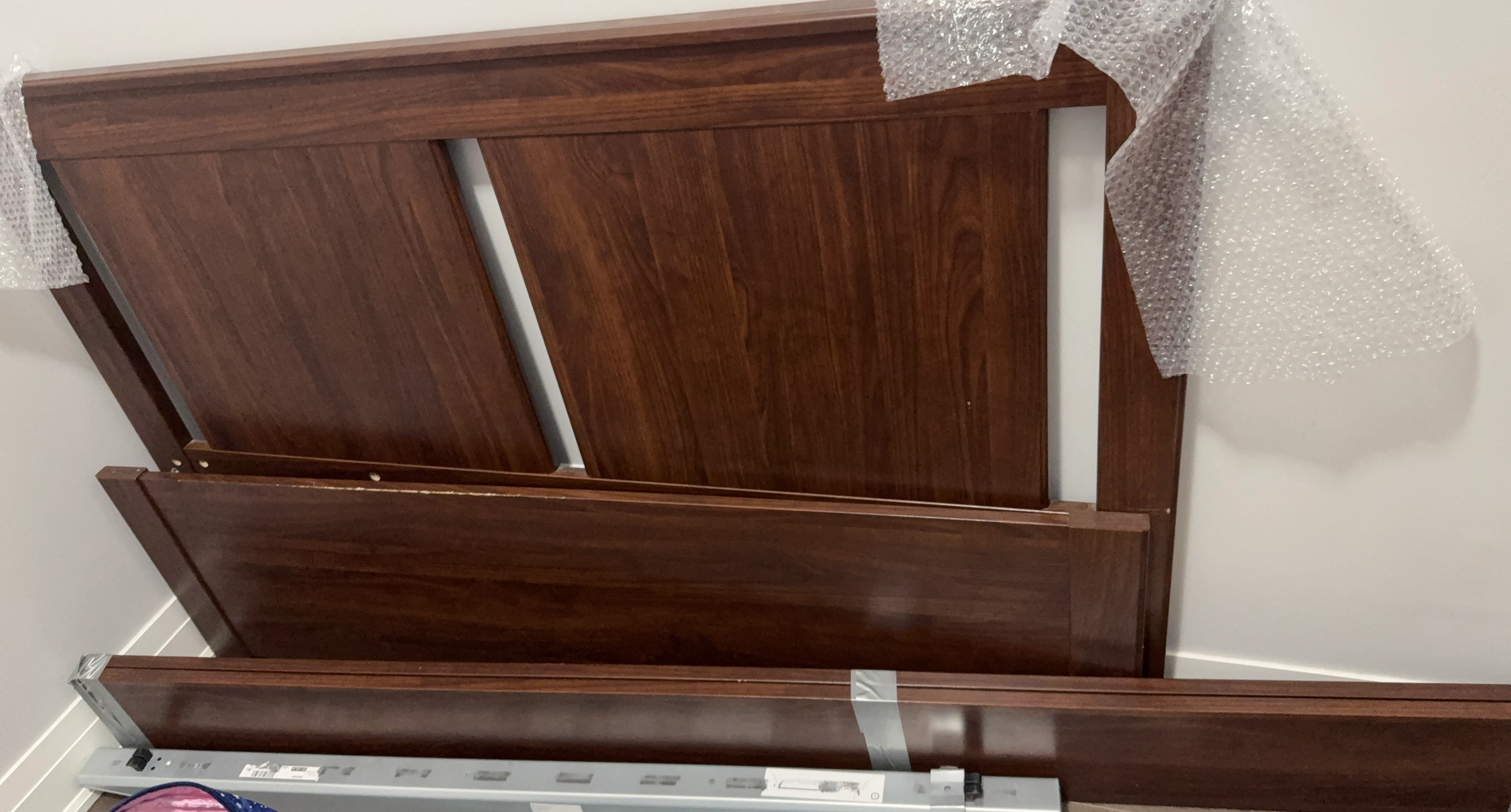 IKEA songesand Wooden Bed Frame with  Slats