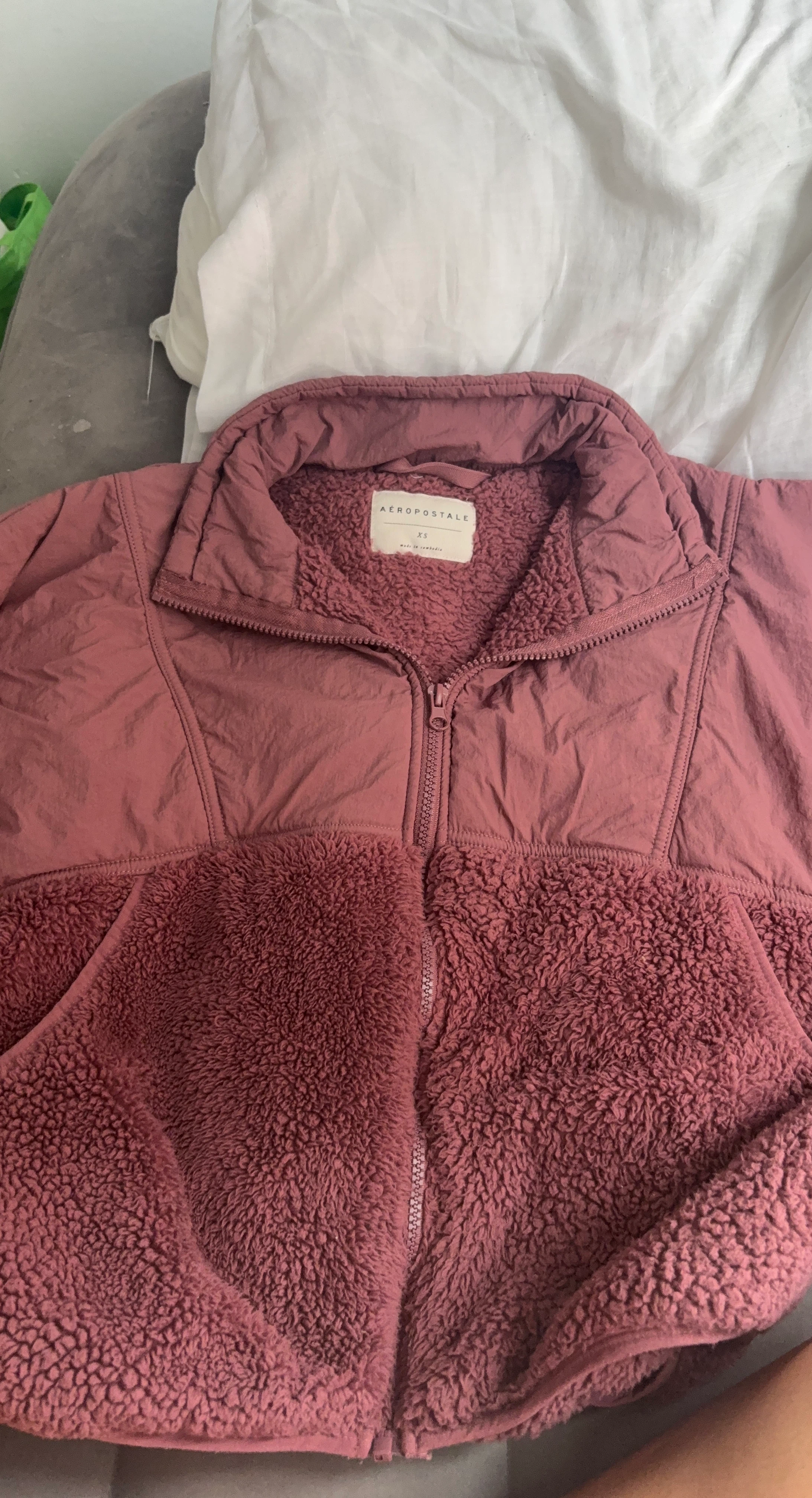 Aeropostale Sherpa Fleece Jacket