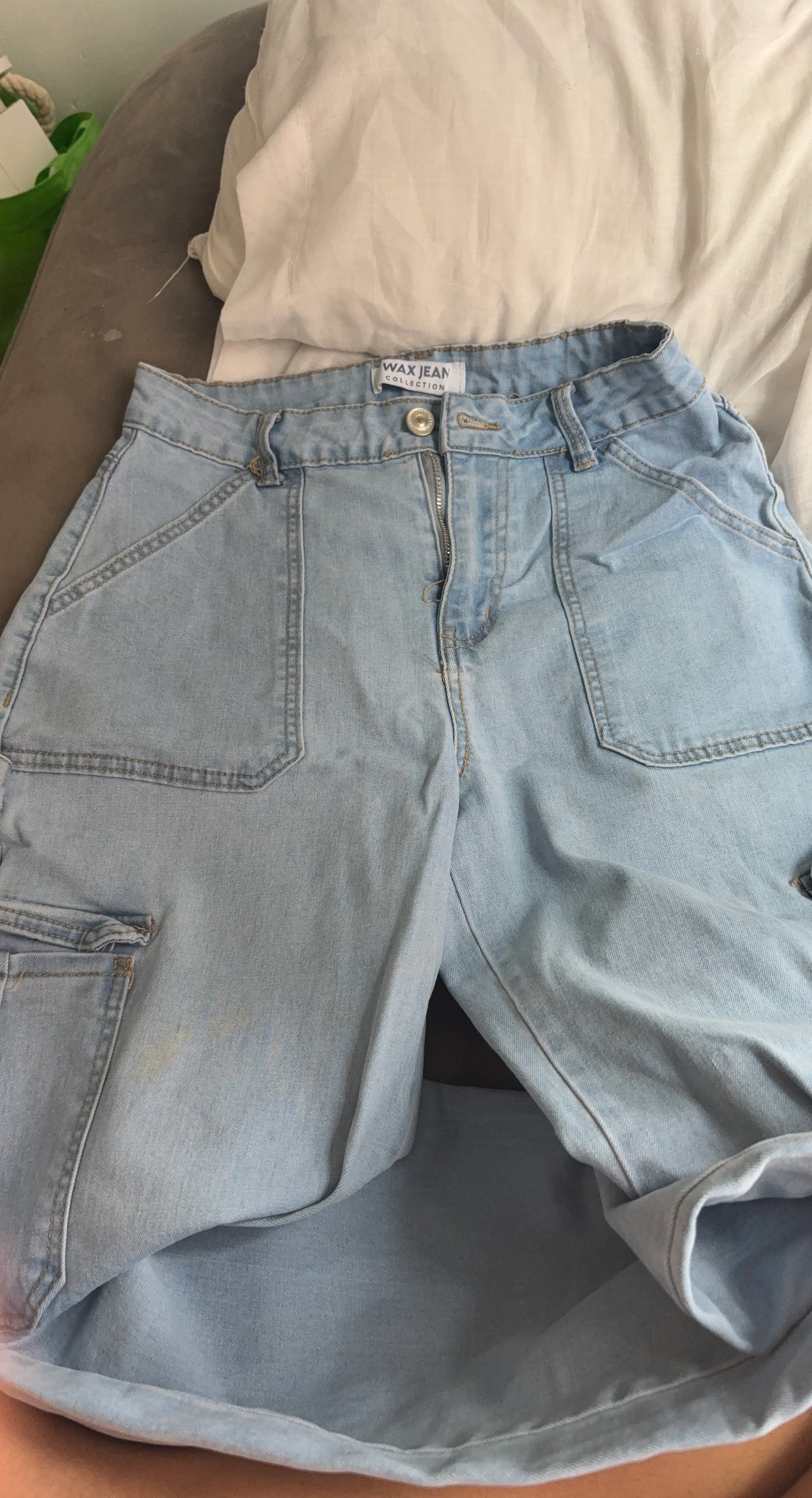 Wax Jean Collection Light Wash Jeans Size 3