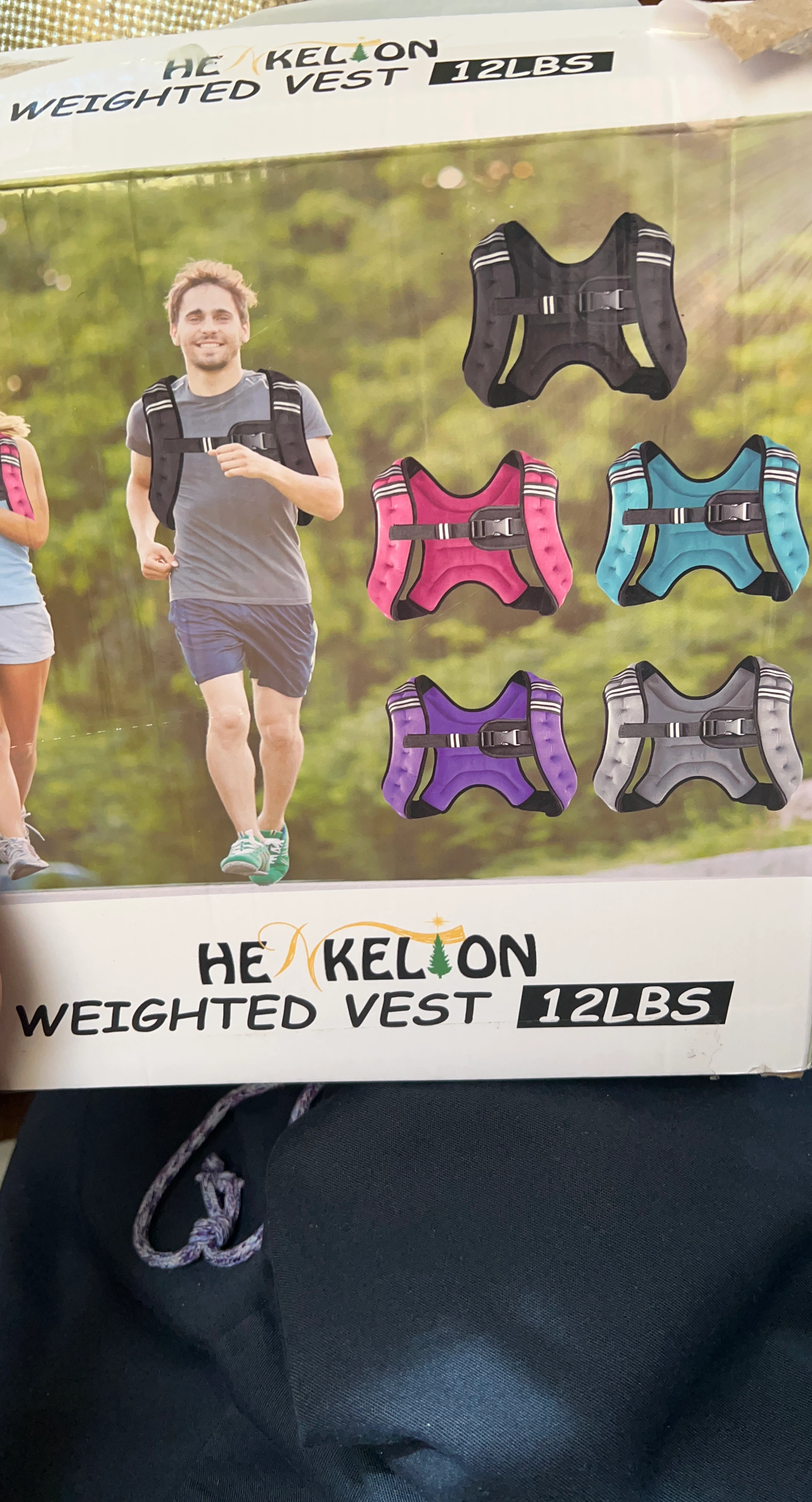 HEKELON 12 LBS Weighted Vest