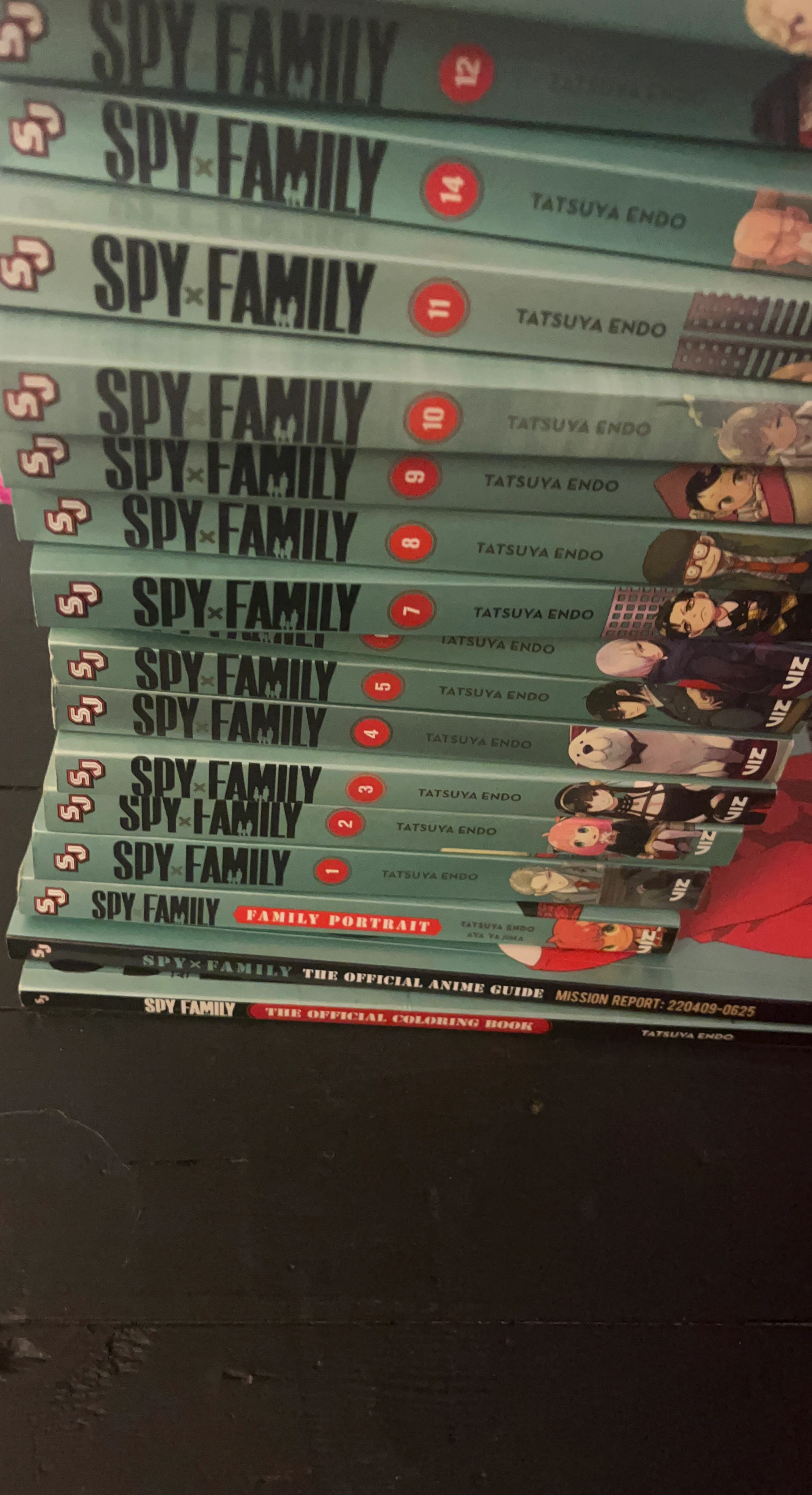 Spy x Family Manga Collection 14 Books