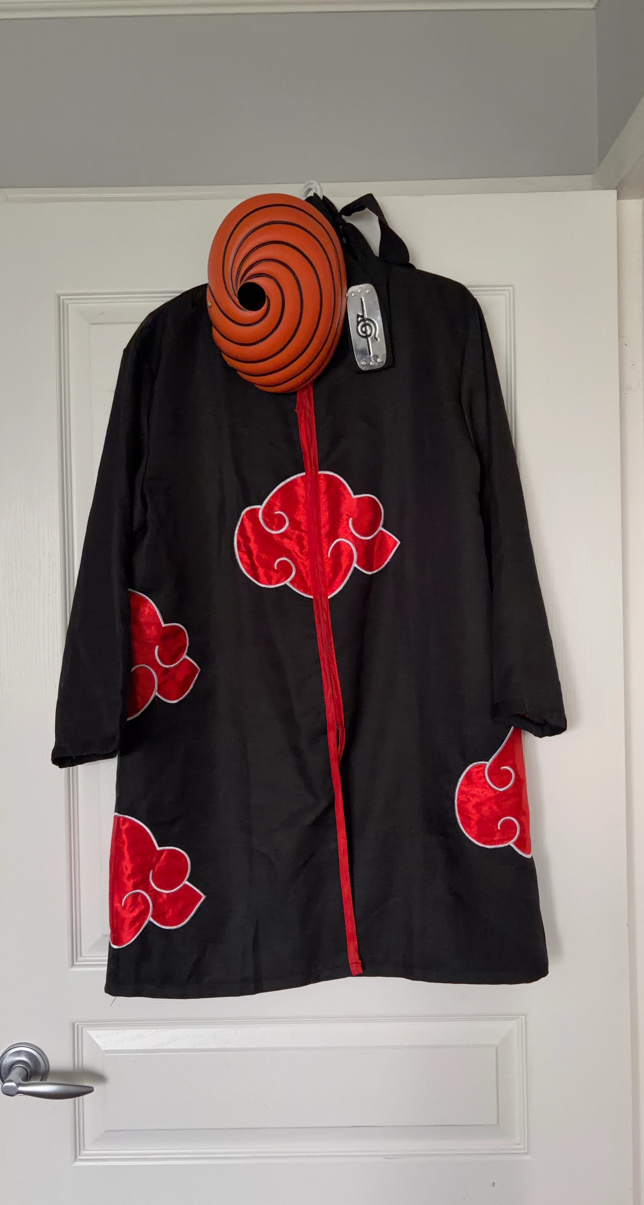 Akatsuki Cloak and Tobi Mask Costume