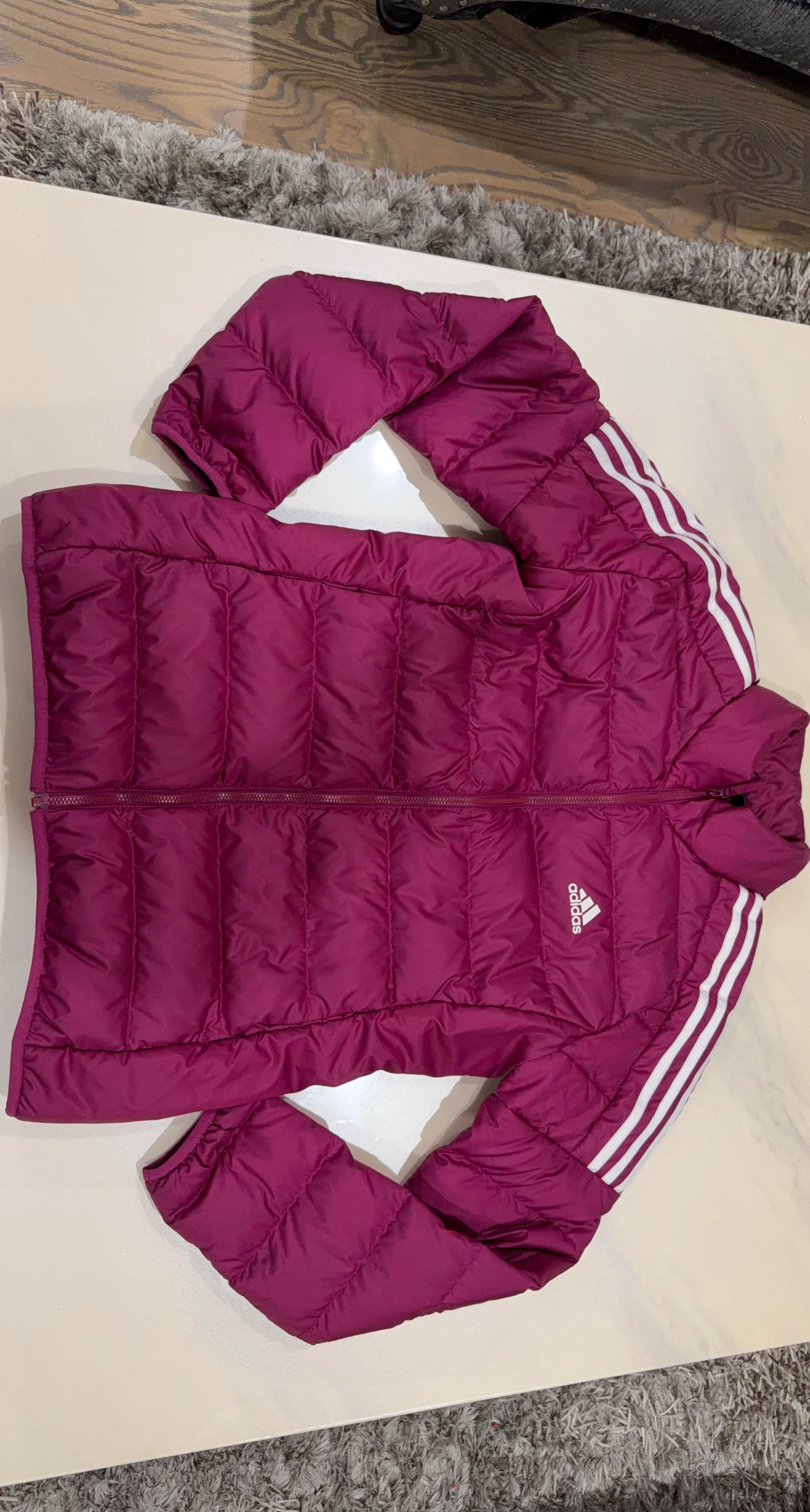 Adidas Padded Jacket - Magenta