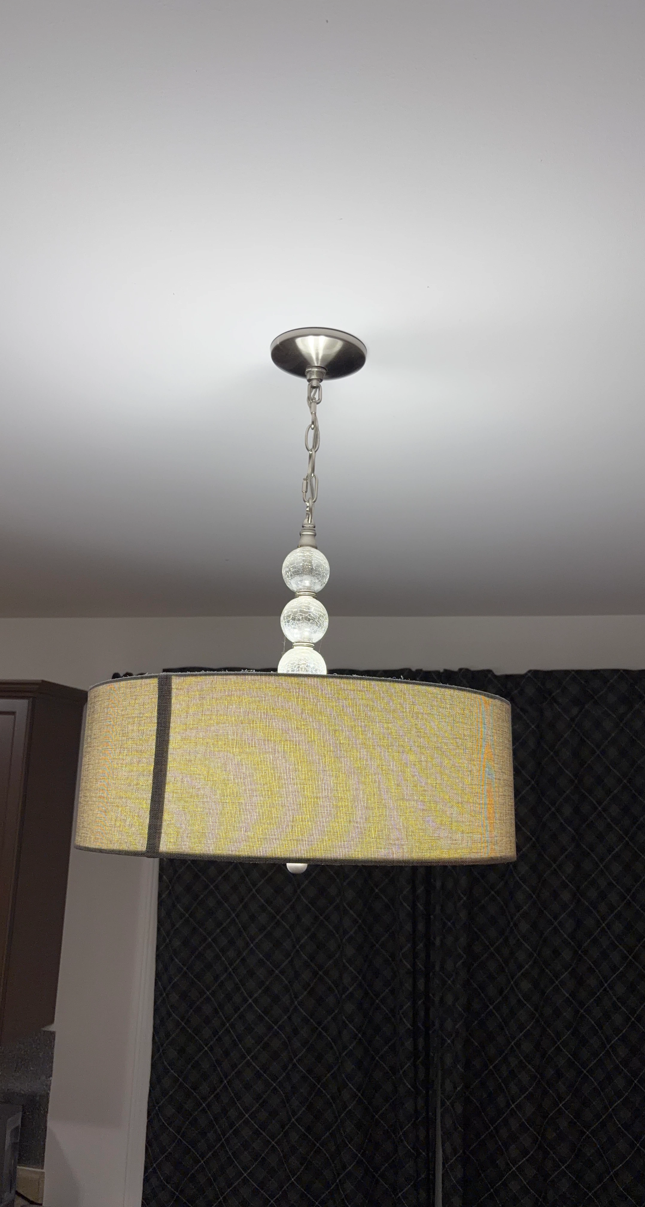 Drum Shade Ceiling Pendant Light