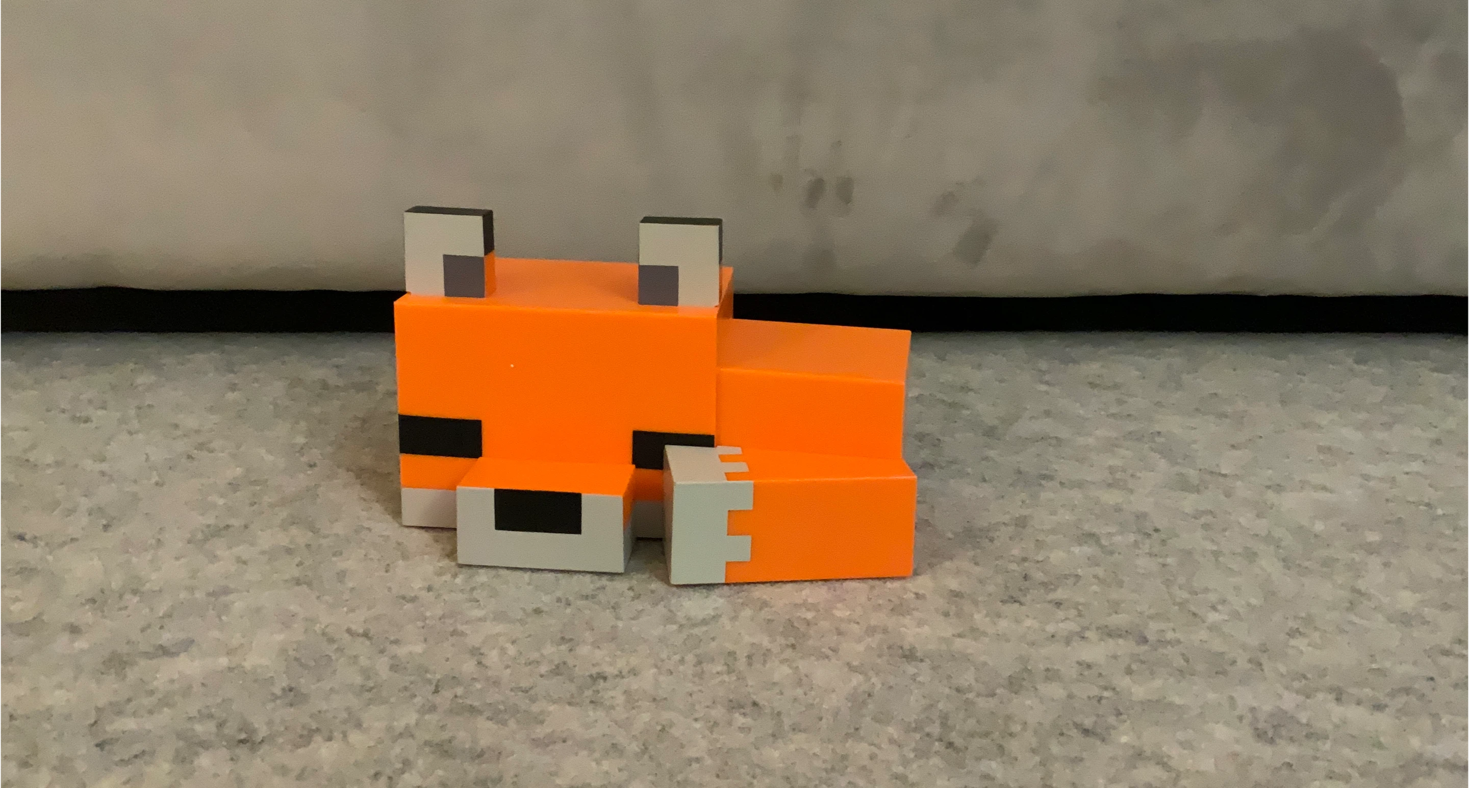 Minecraft Fox night light