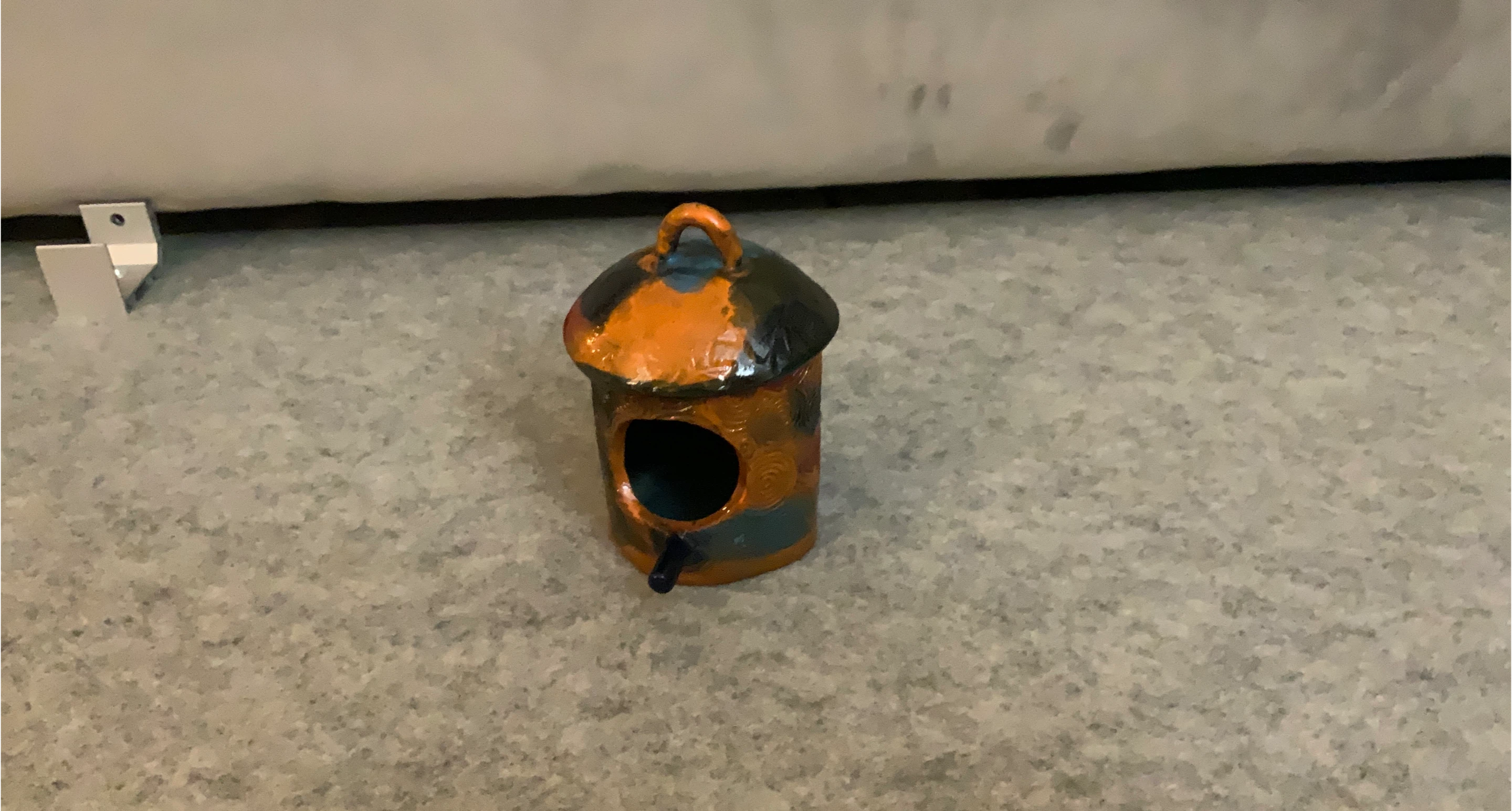 Handmade Ceramic Birdhouse