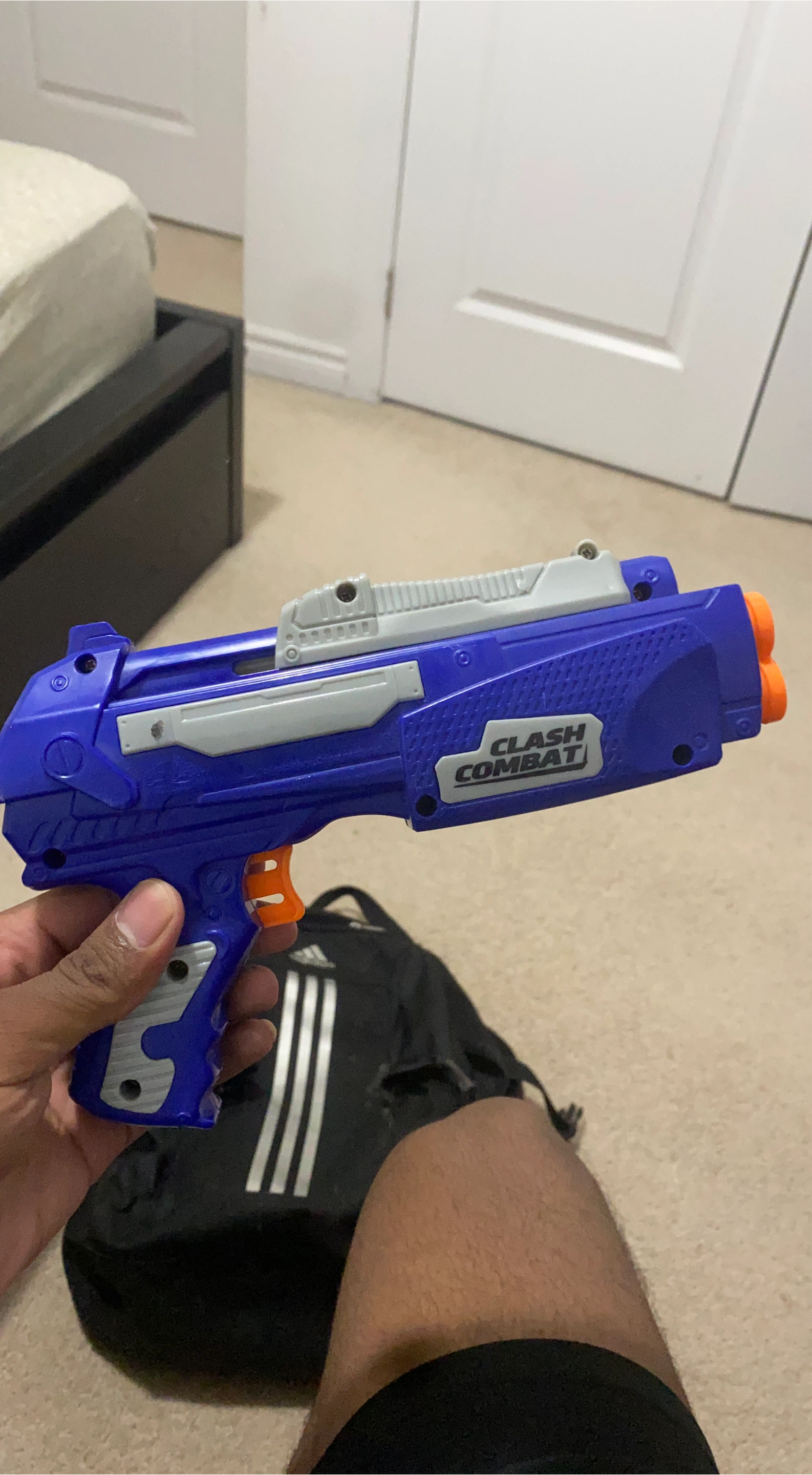 Blue Clash Combat Toy Blaster