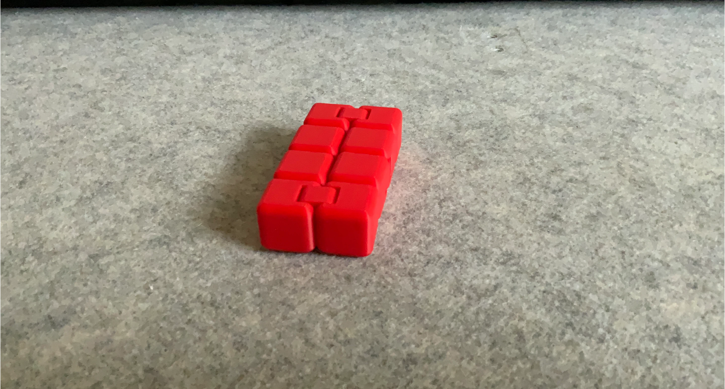 Red Infinity Cube Fidget Toy