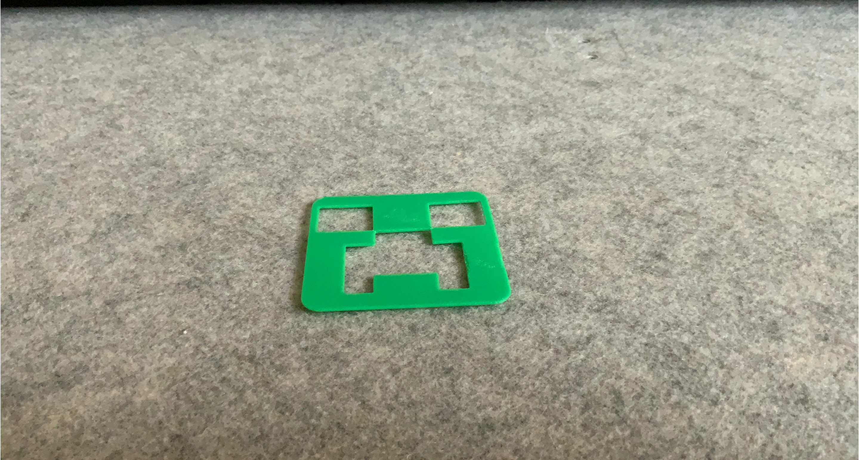 Minecraft Creeper Stencil
