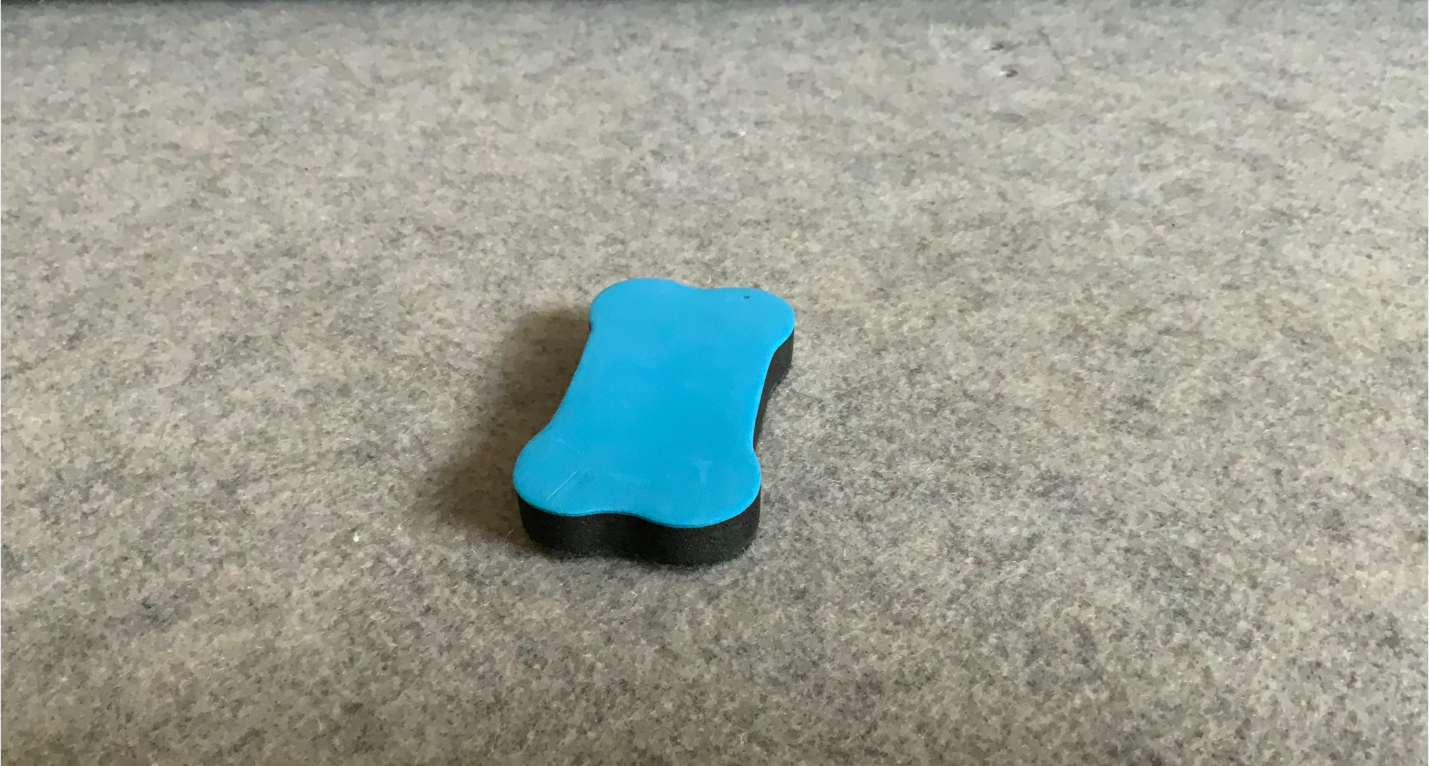 Bone-Shaped white board eraser