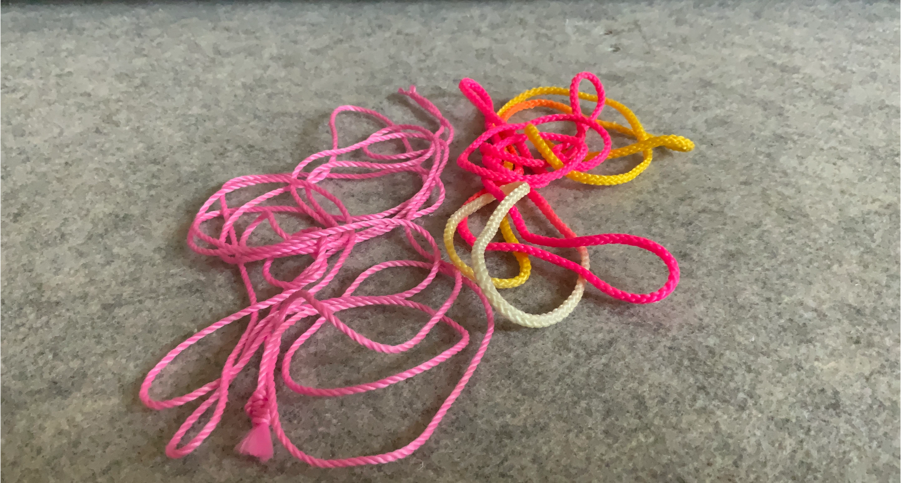 Cat cradle strings