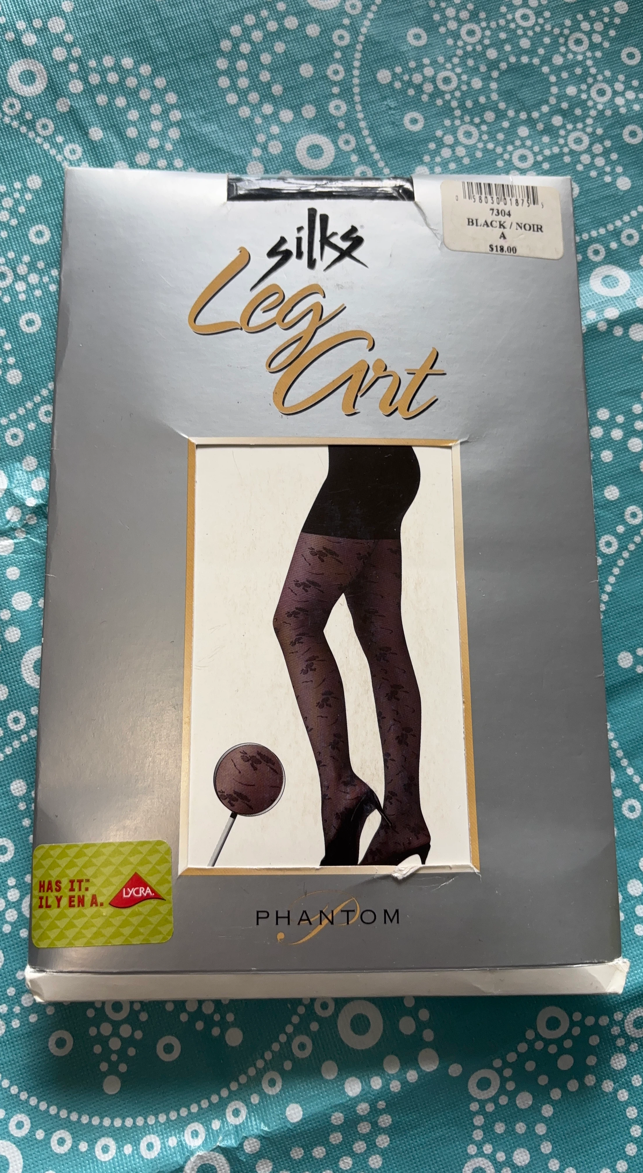 Silks Leg Art Phantom Pantyhose