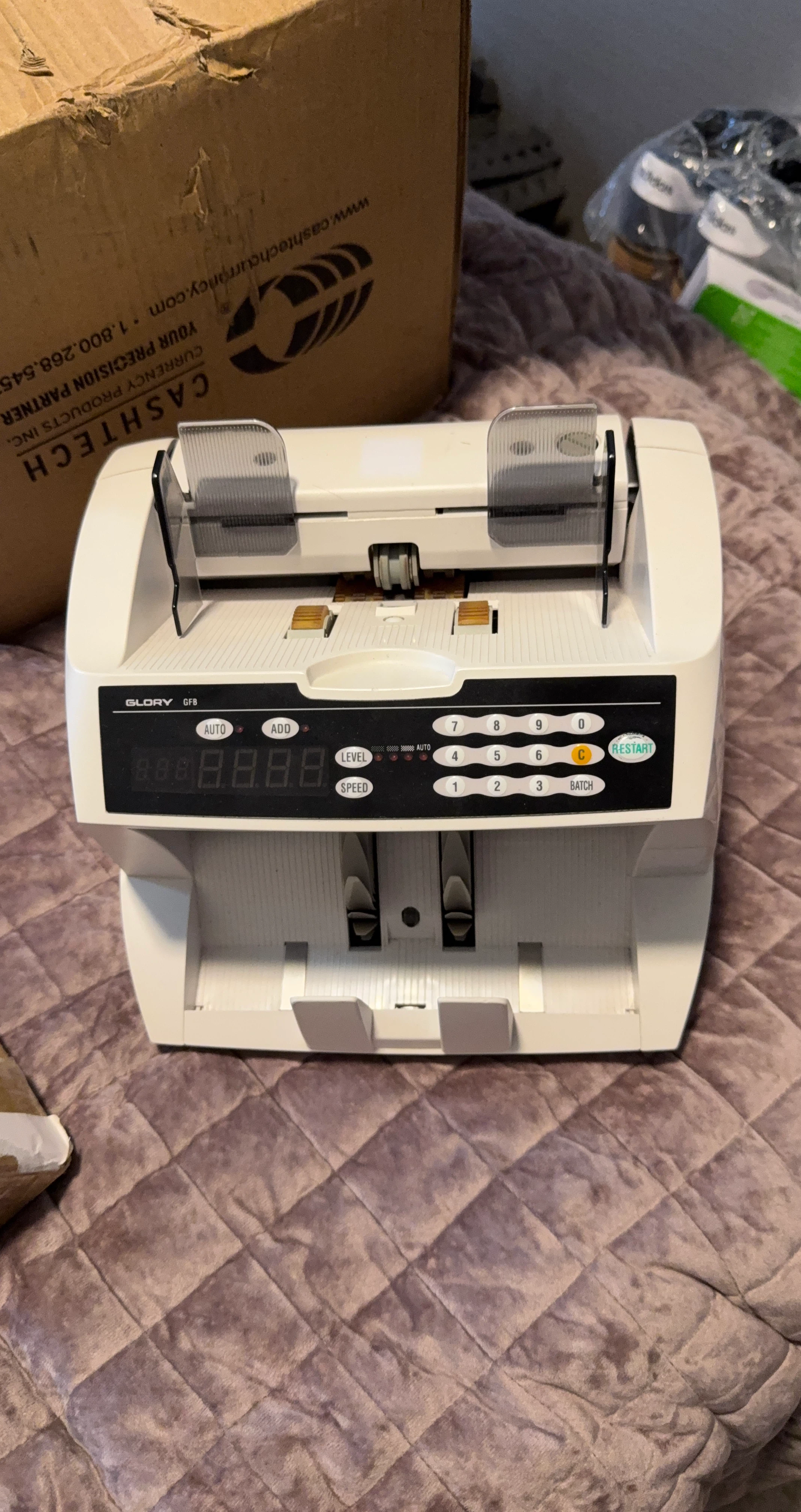Glory GFB-800 Banknote Counter
