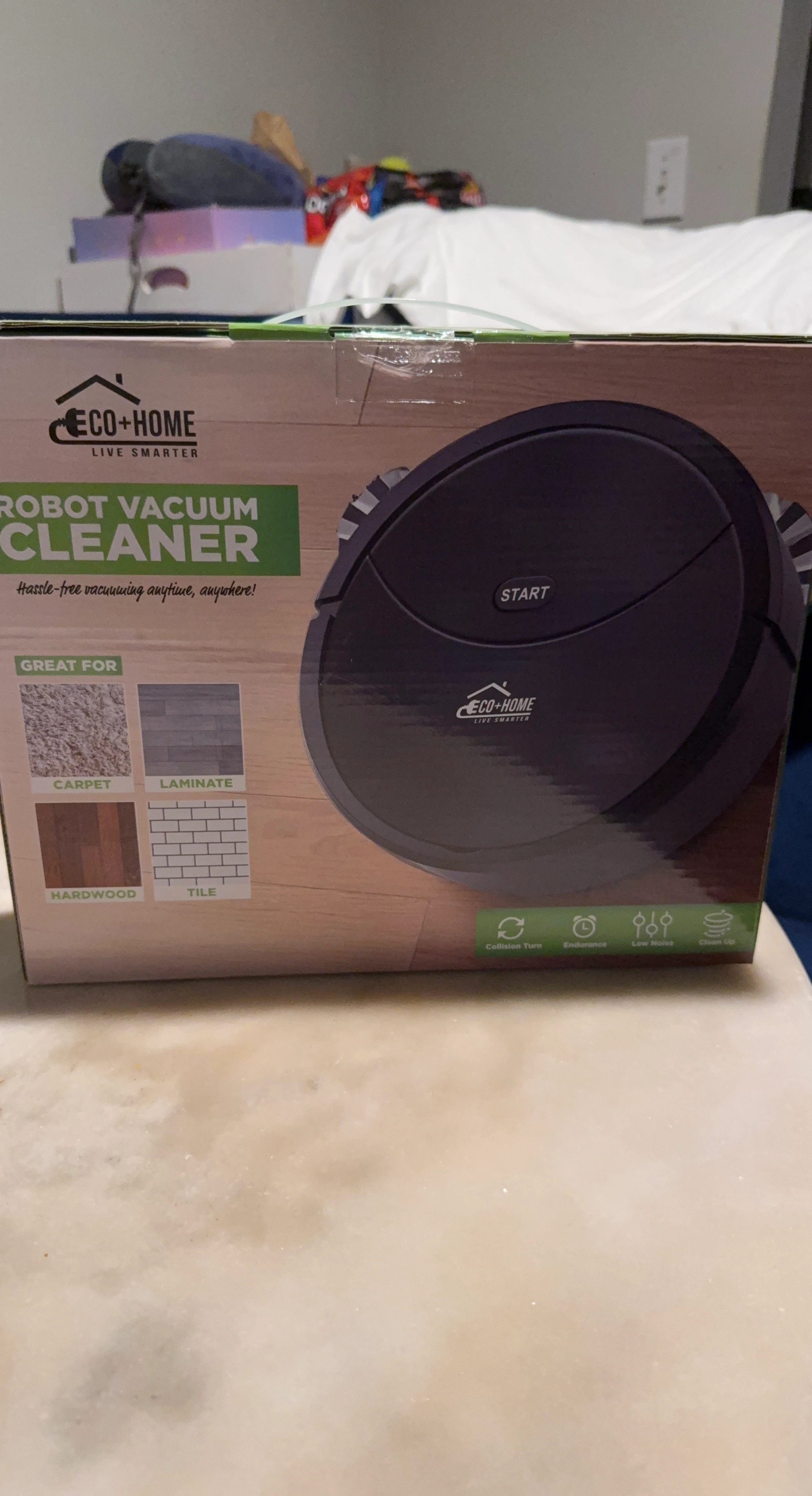 ECO+HOME Robot Vacuum Cleaner