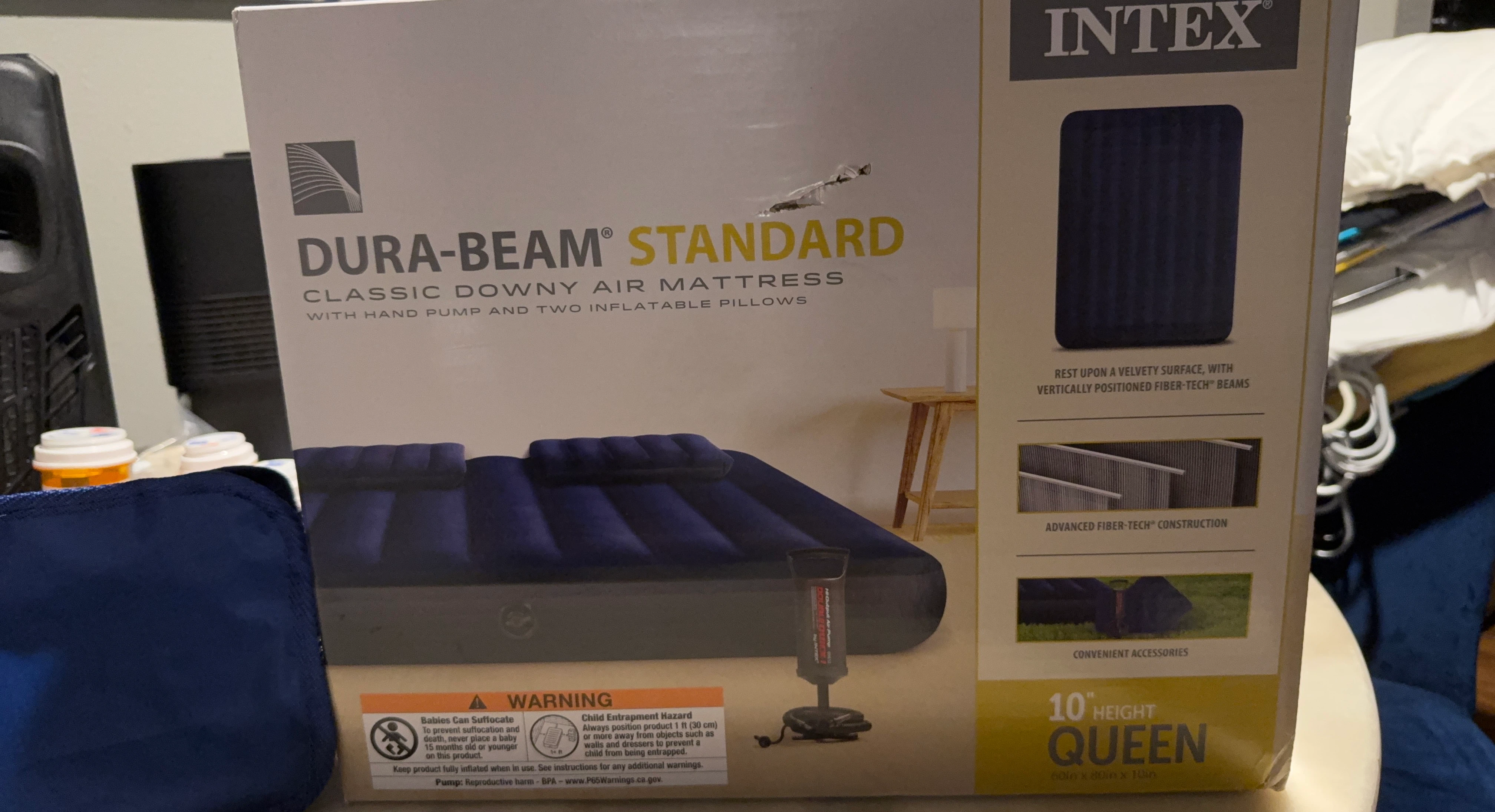 Intex Dura-Beam Standard Queen Air Mattress