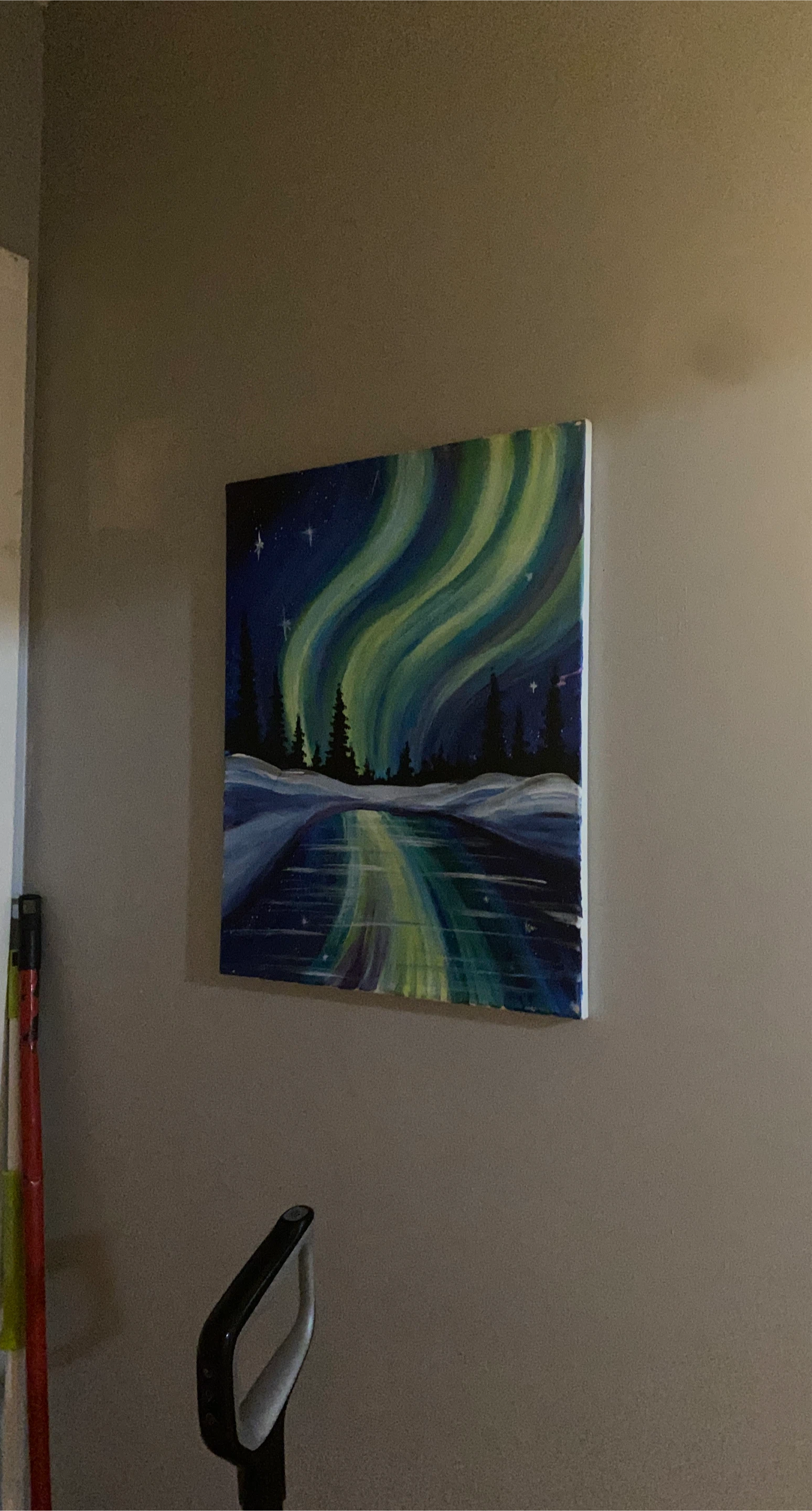 Northern Lights Canvas Painting