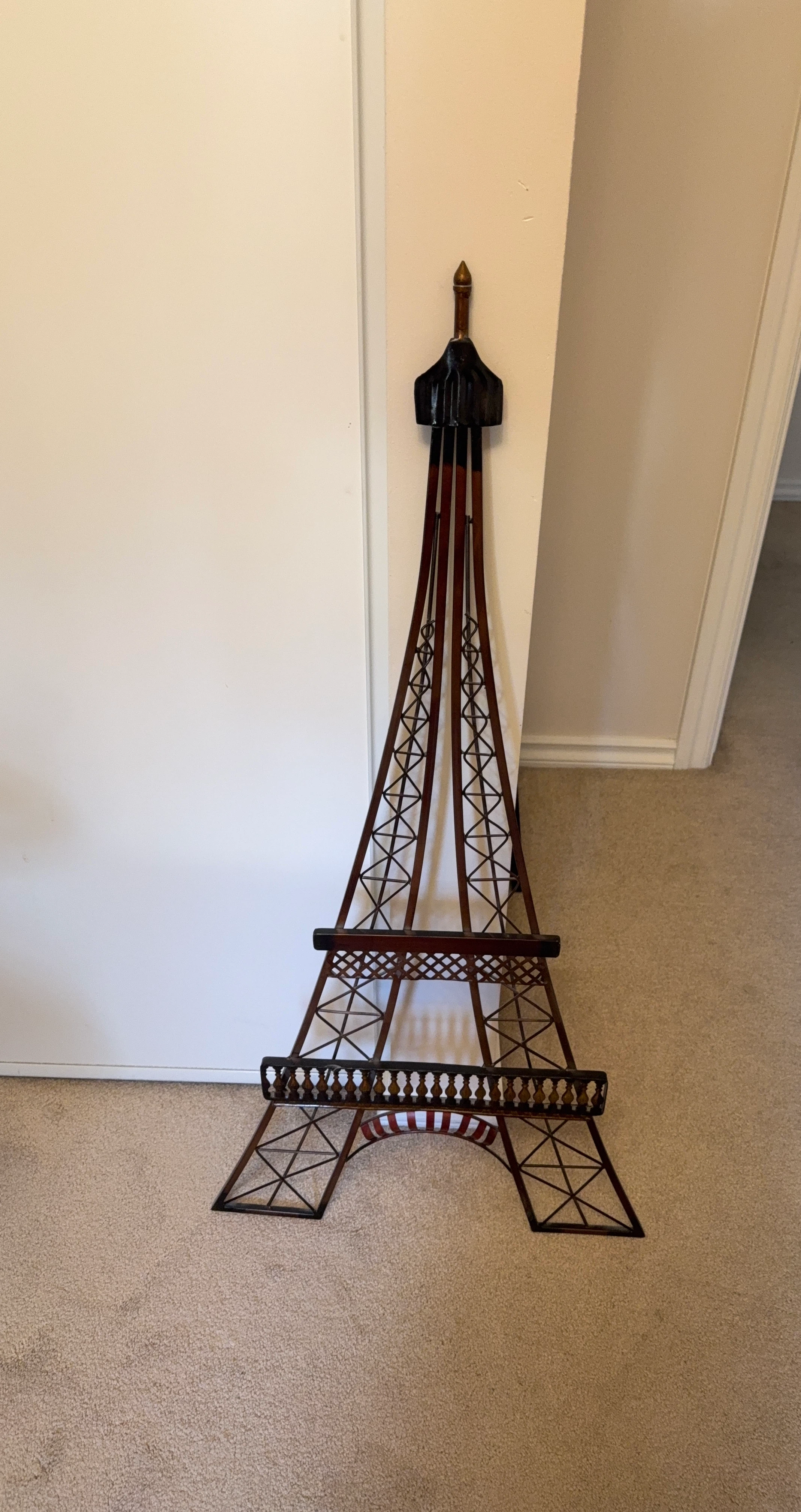 Eiffel Tower Decorative Easel Stand