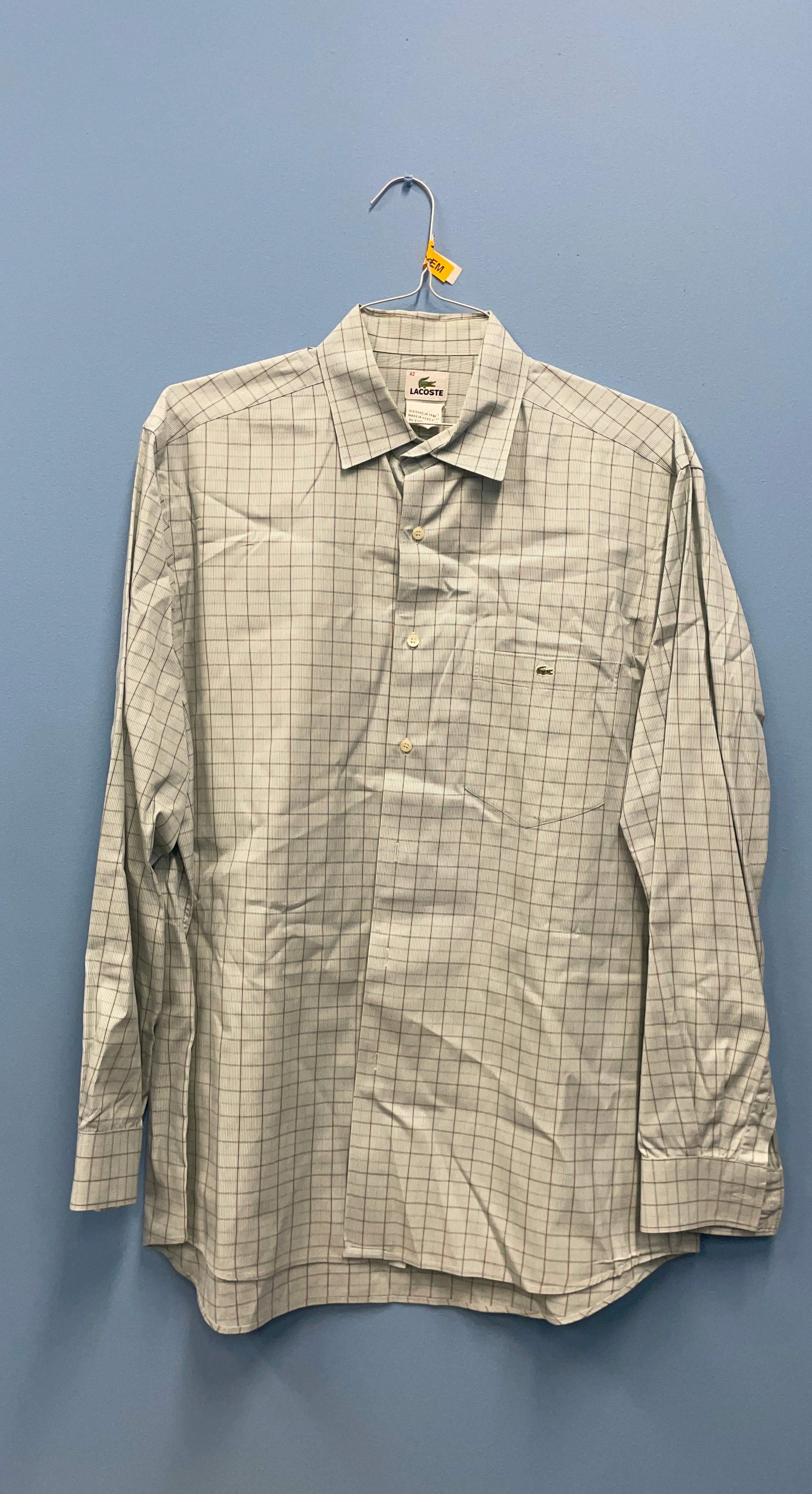 Lacoste Long Sleeve Dress Shirt