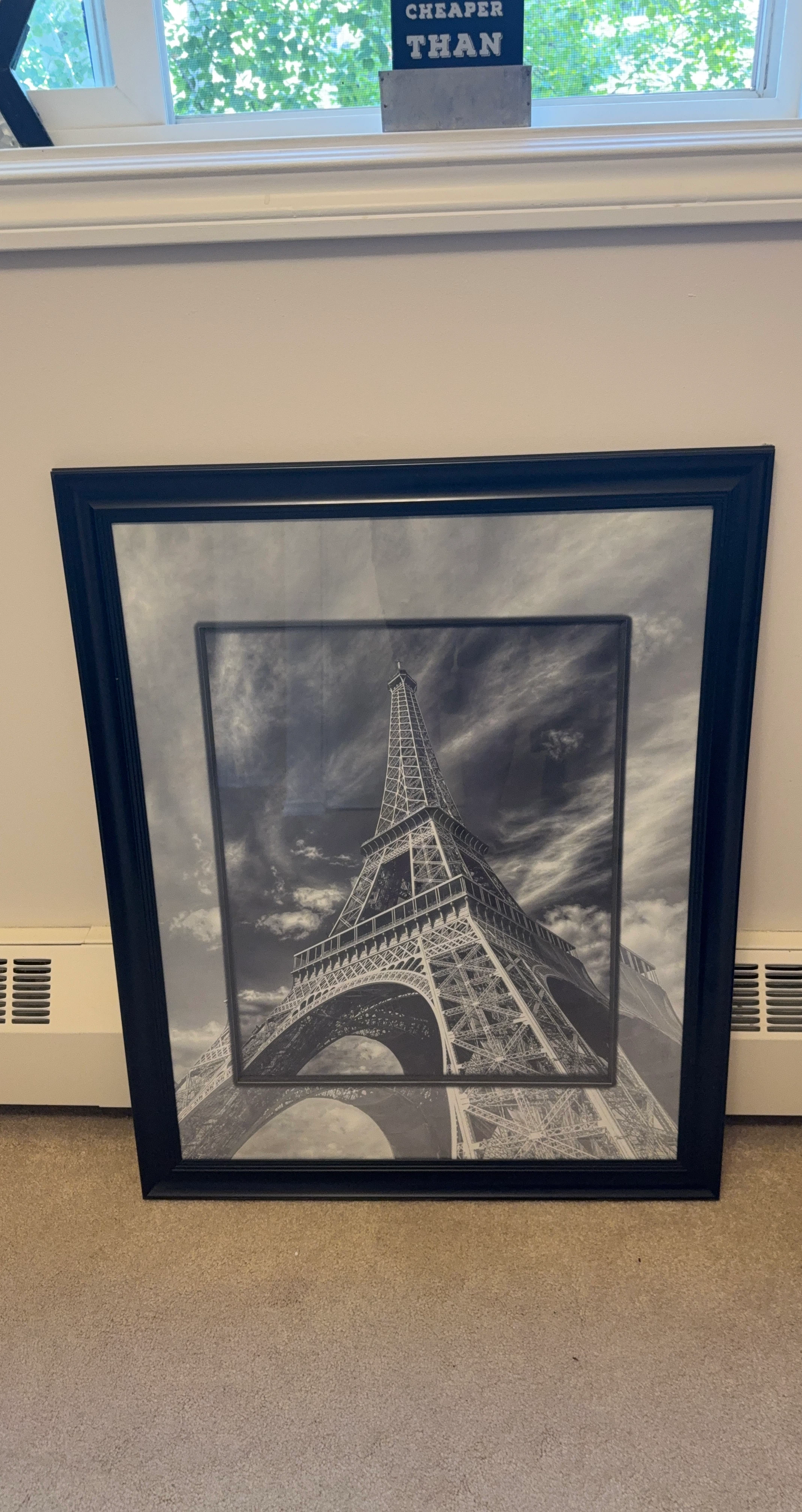 Eiffel Tower Framed Wall Art