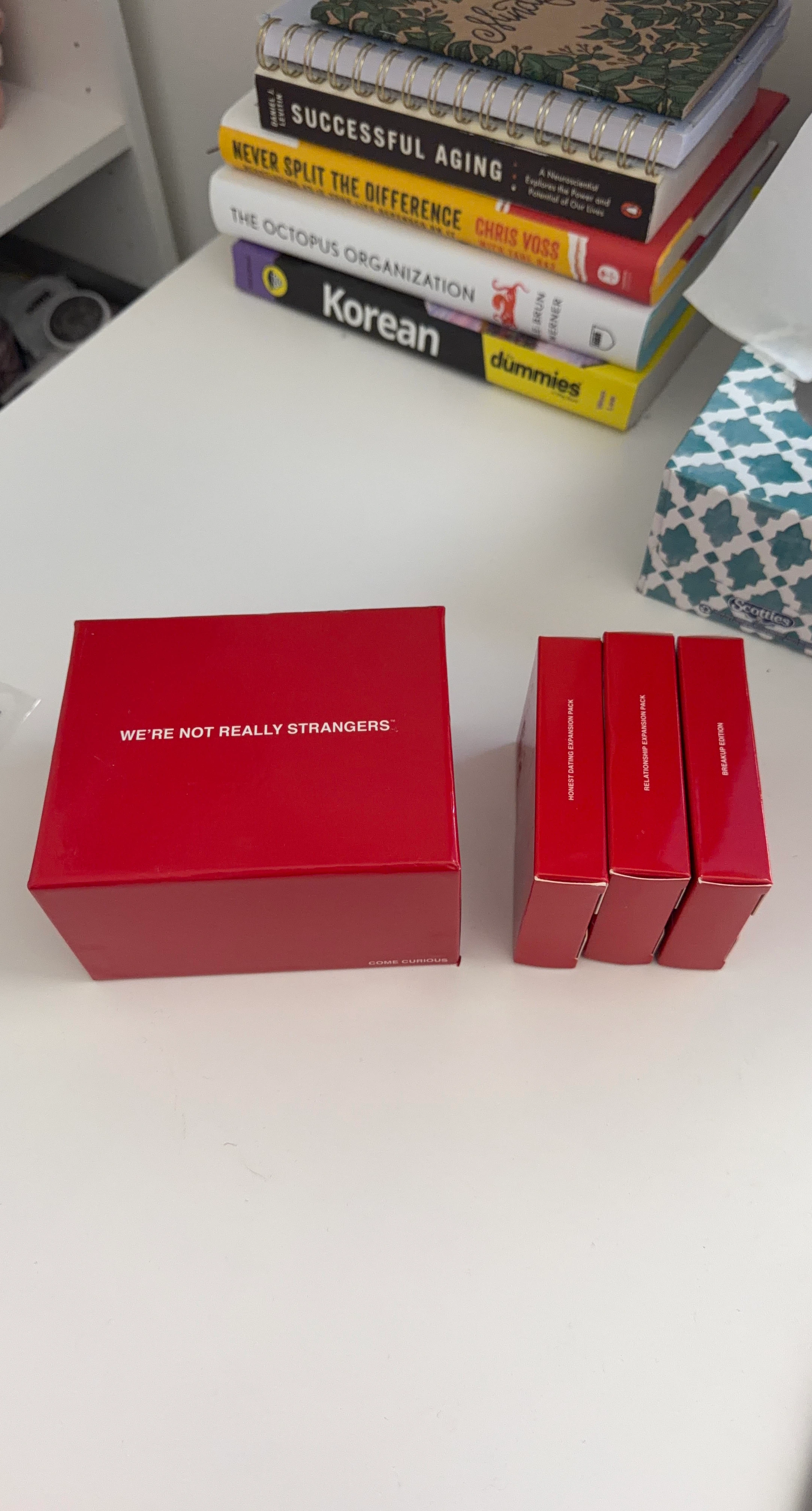 We're Not Really Strangers Card Game and Expansion Packs Bundle