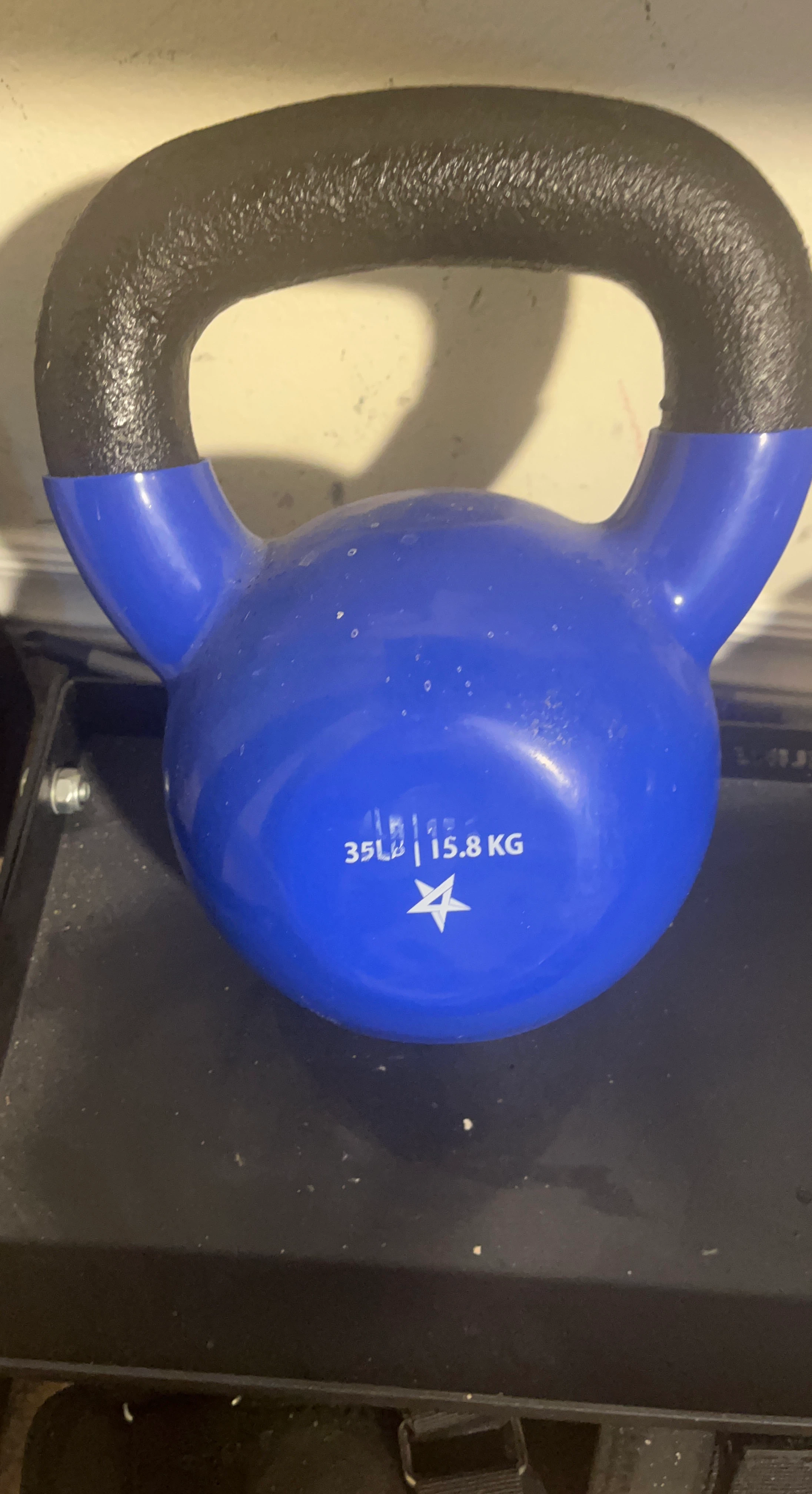 35lb Vinyl Kettlebell
