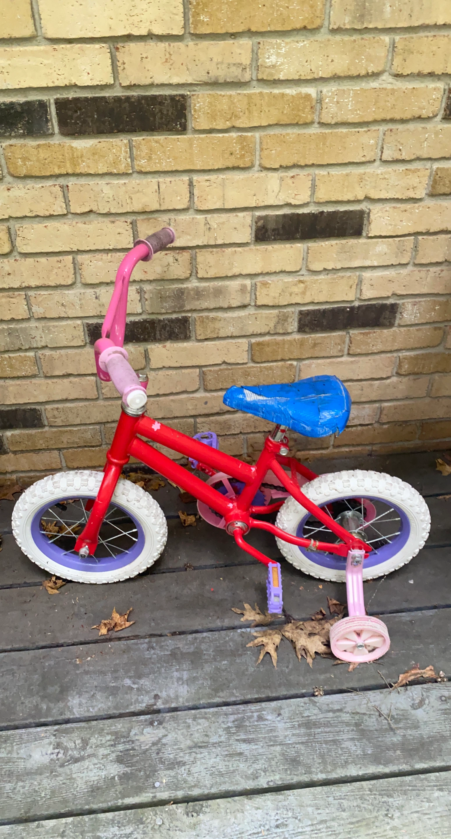 Kids 12-inch Bicycle with Training Wheels