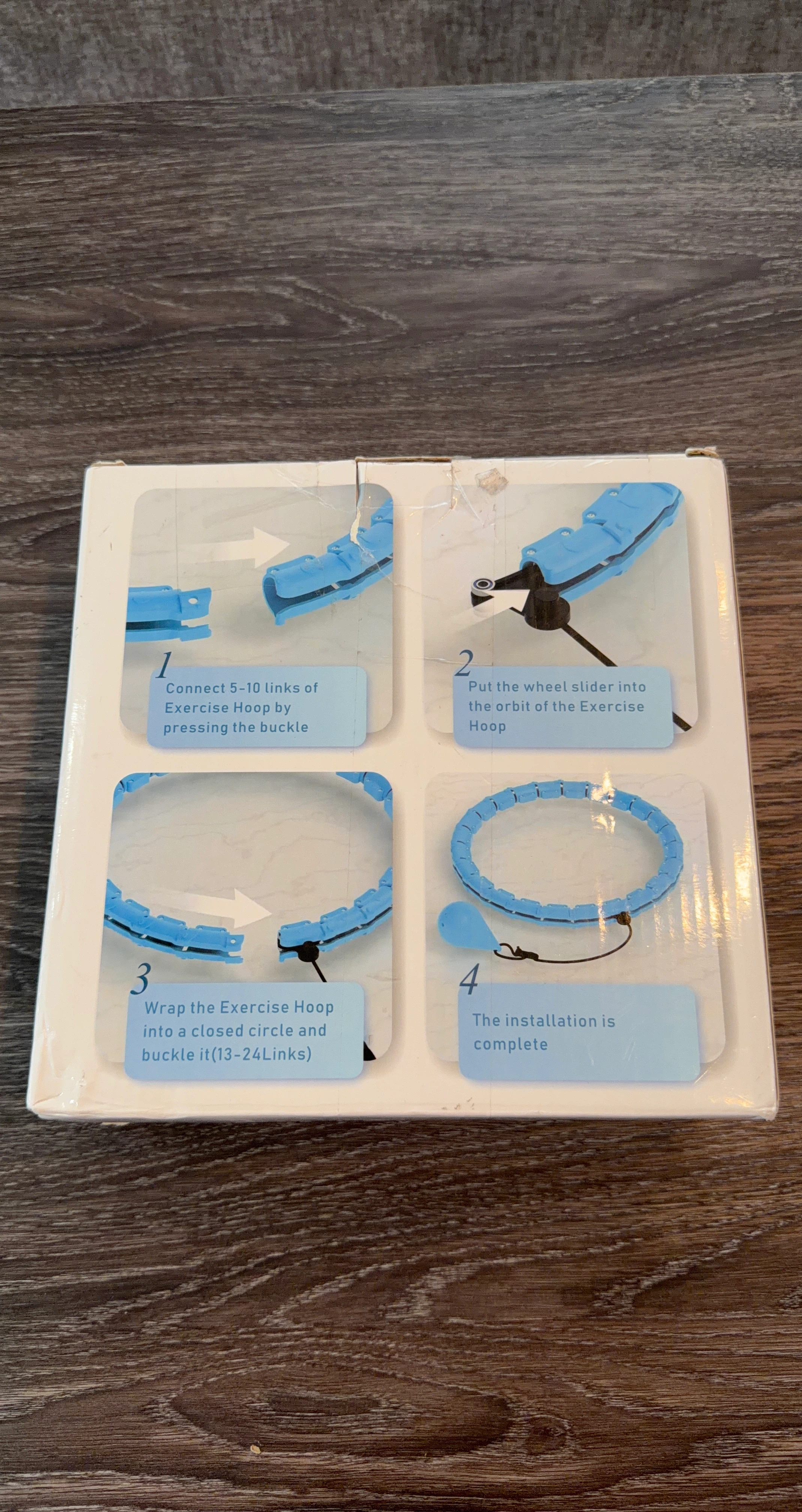 Adjustable Weighted Exercise Hoop