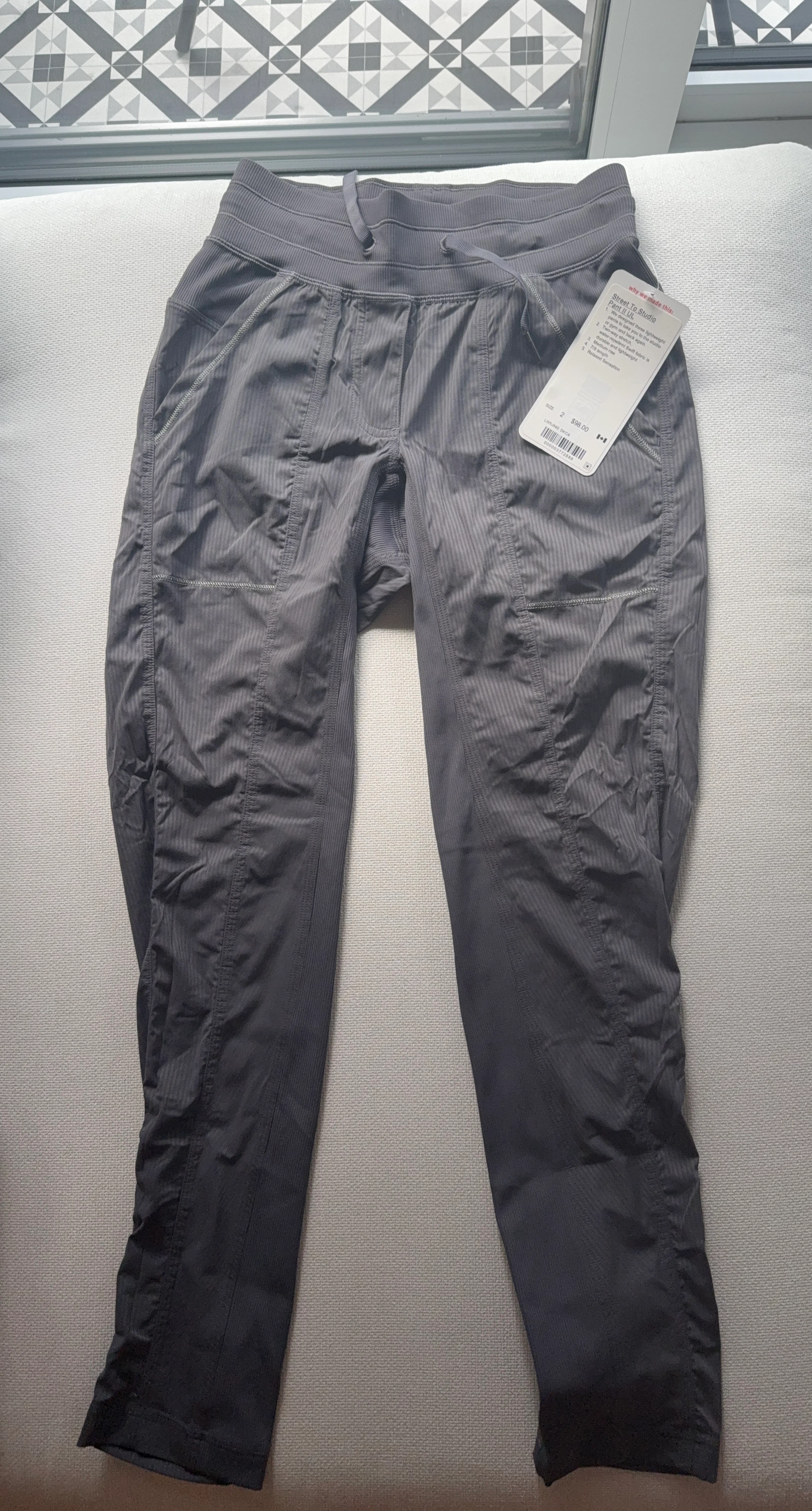 Lululemon Street To Studio Pant II UL Size 2