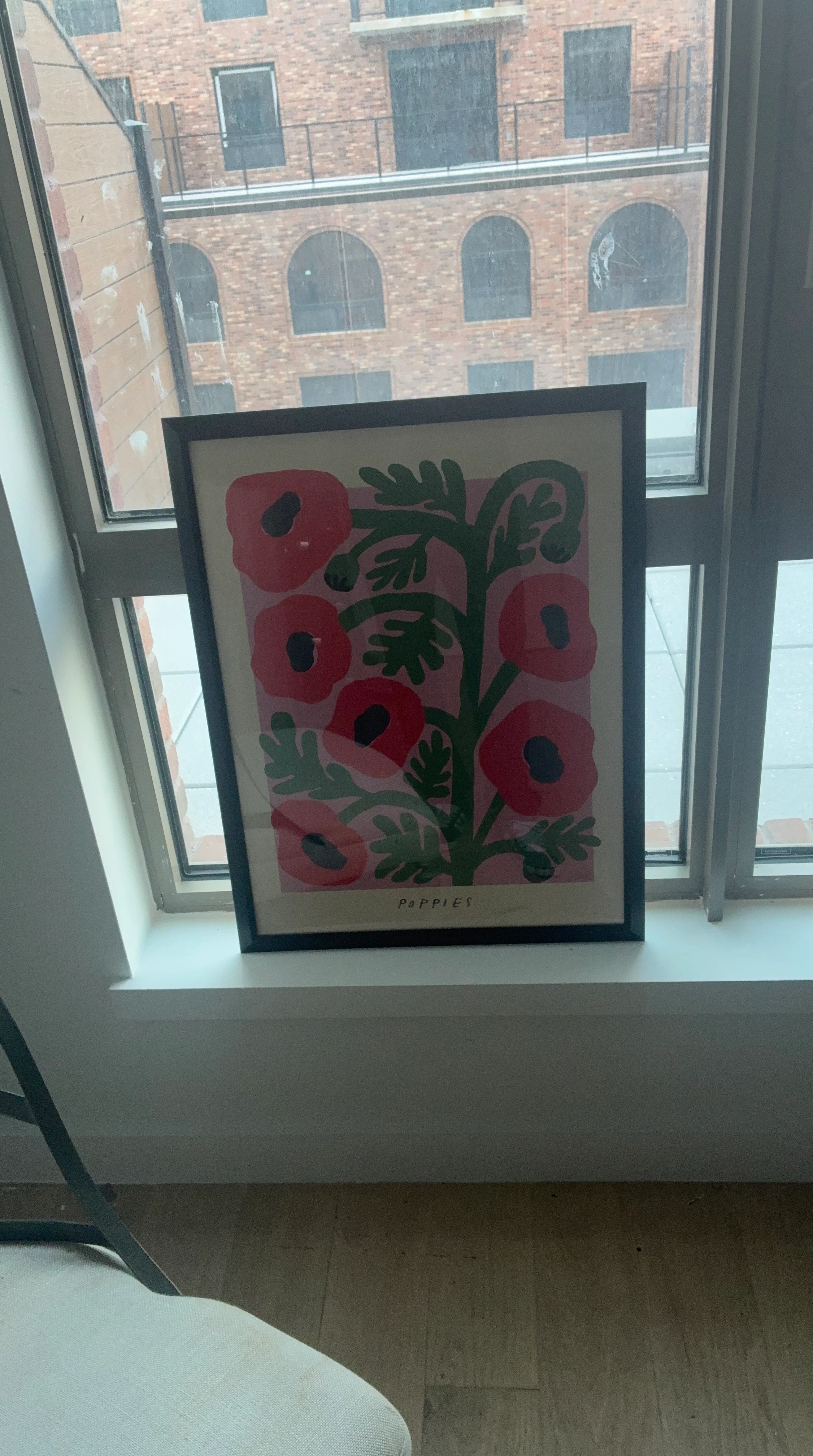 Poppies Floral Print Wall Art