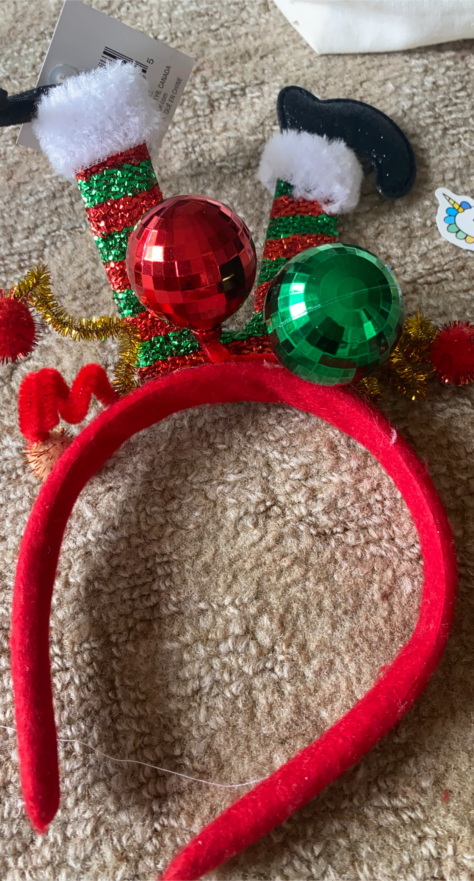 Christmas Elf Legs Headband