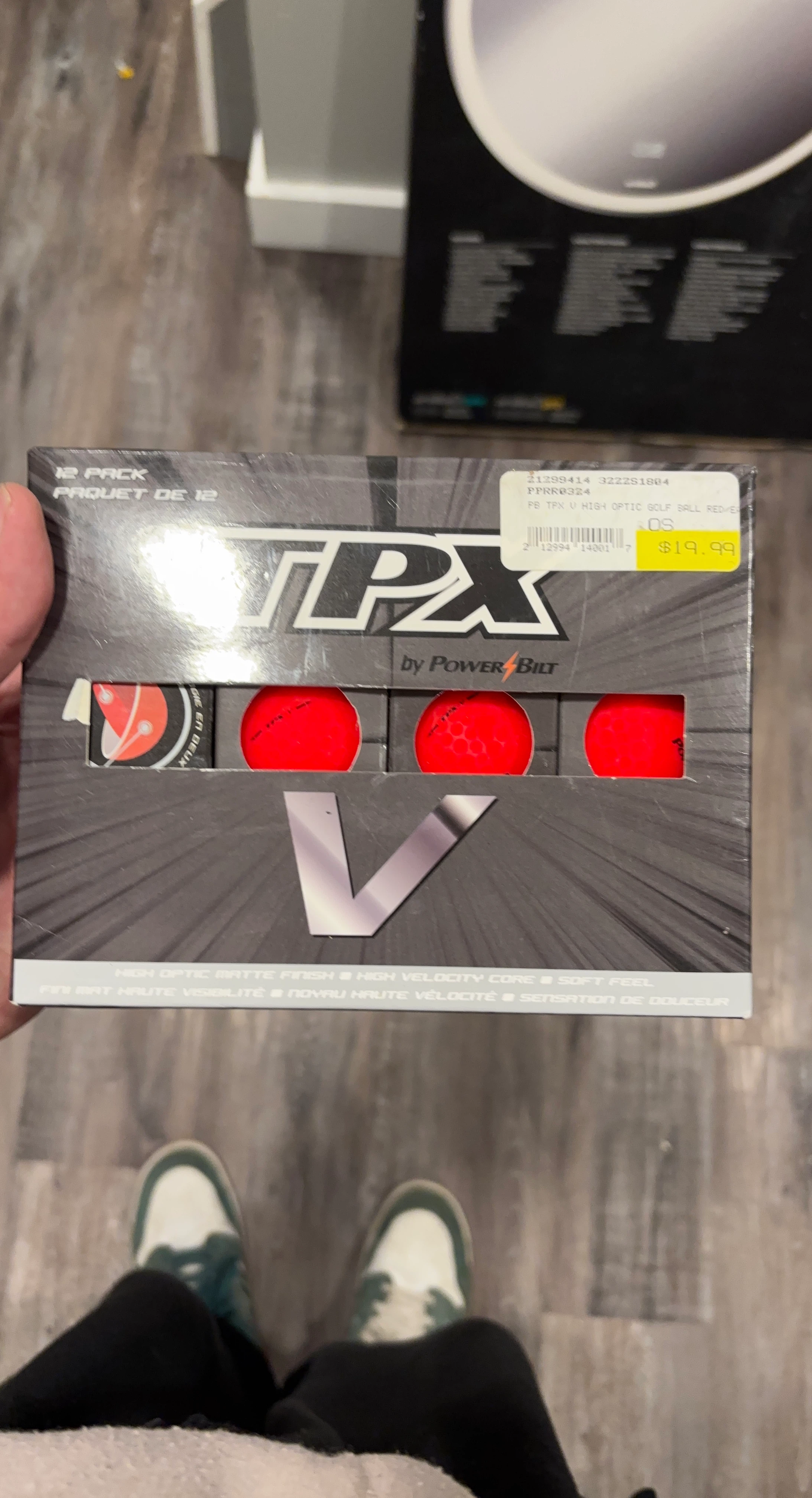 PowerBilt TPX V Golf Balls 12 Pack