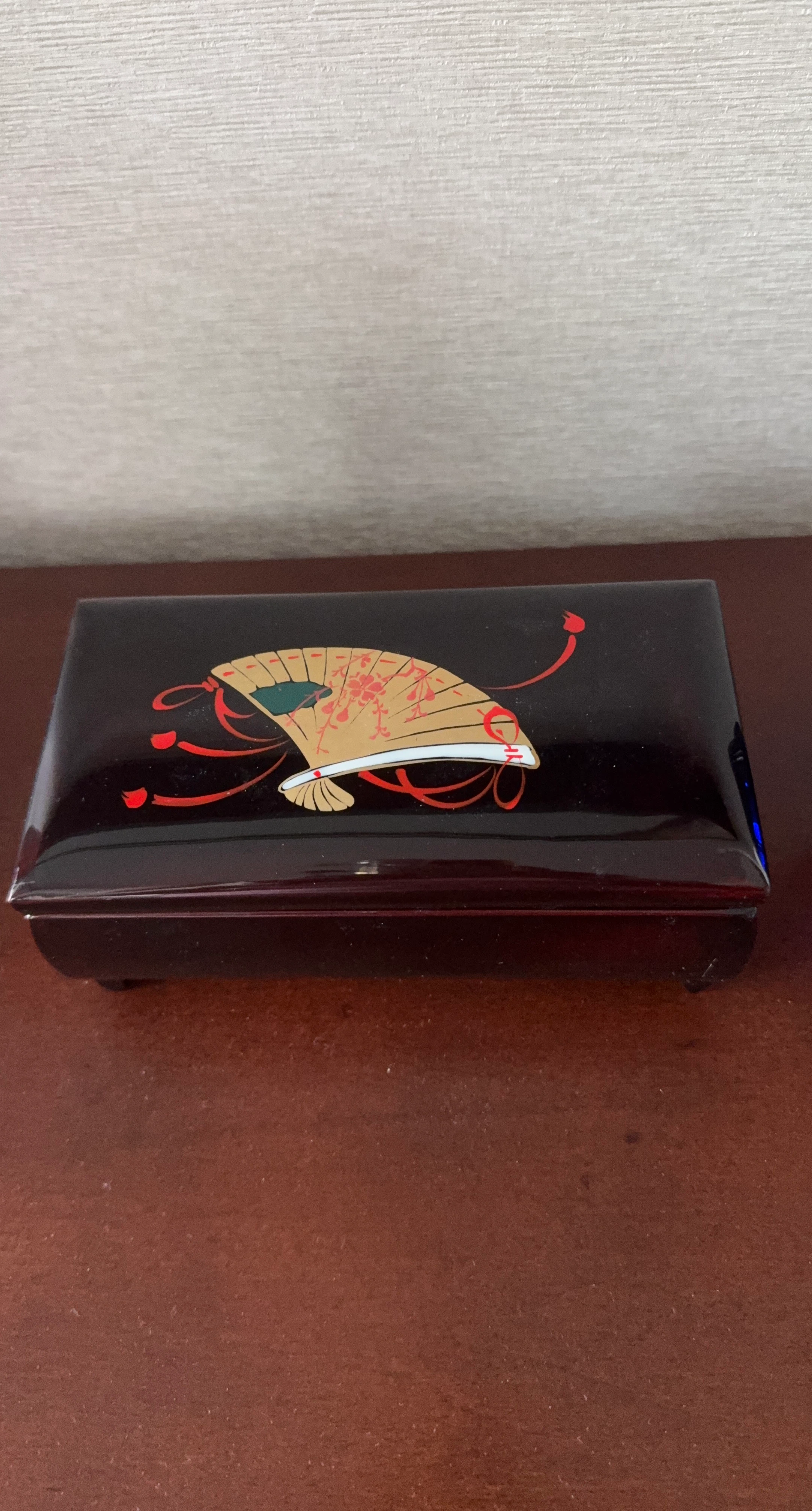 Vintage Lacquer Music Box