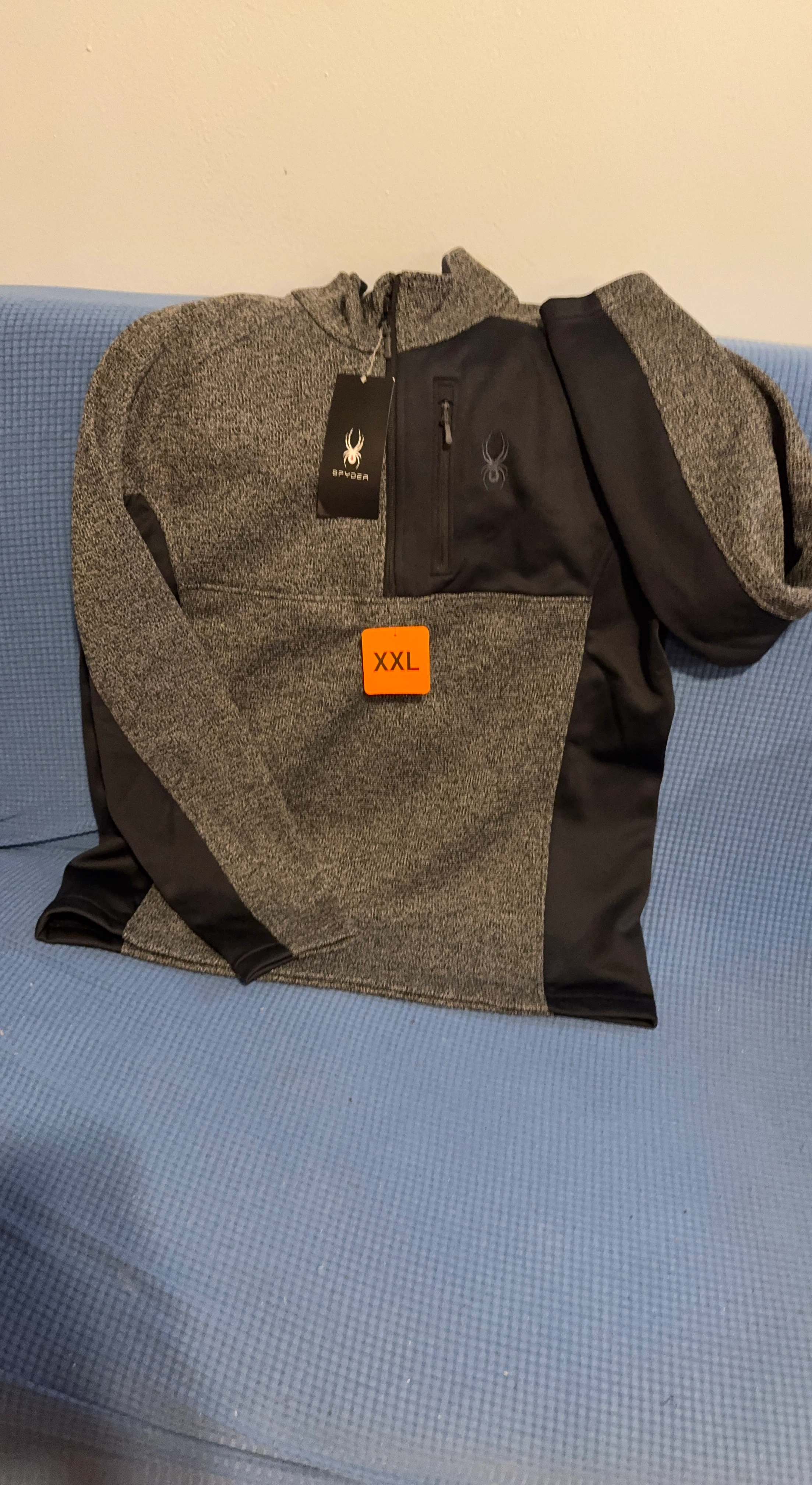 Spyder Men's Quarter-Zip Pullover XXL