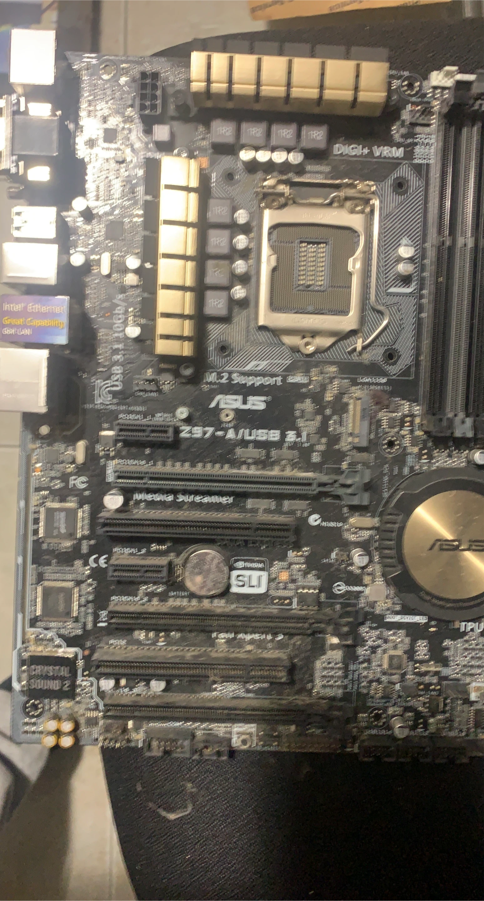 ASUS Z97-A/USB 3.1 motherboard LGA 1150 socket DDR3 Intel Z97