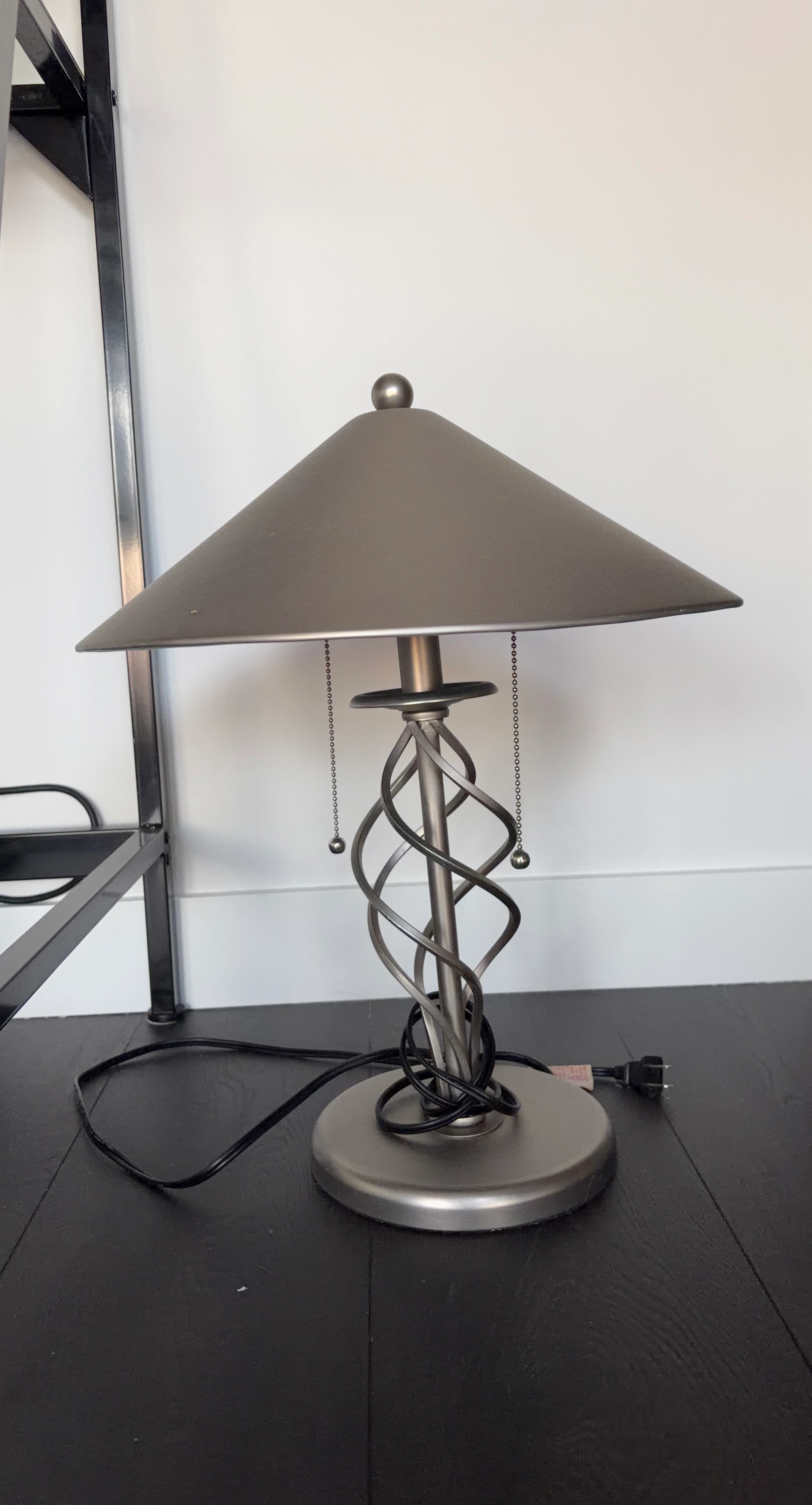 Brushed Nickel Table Lamp