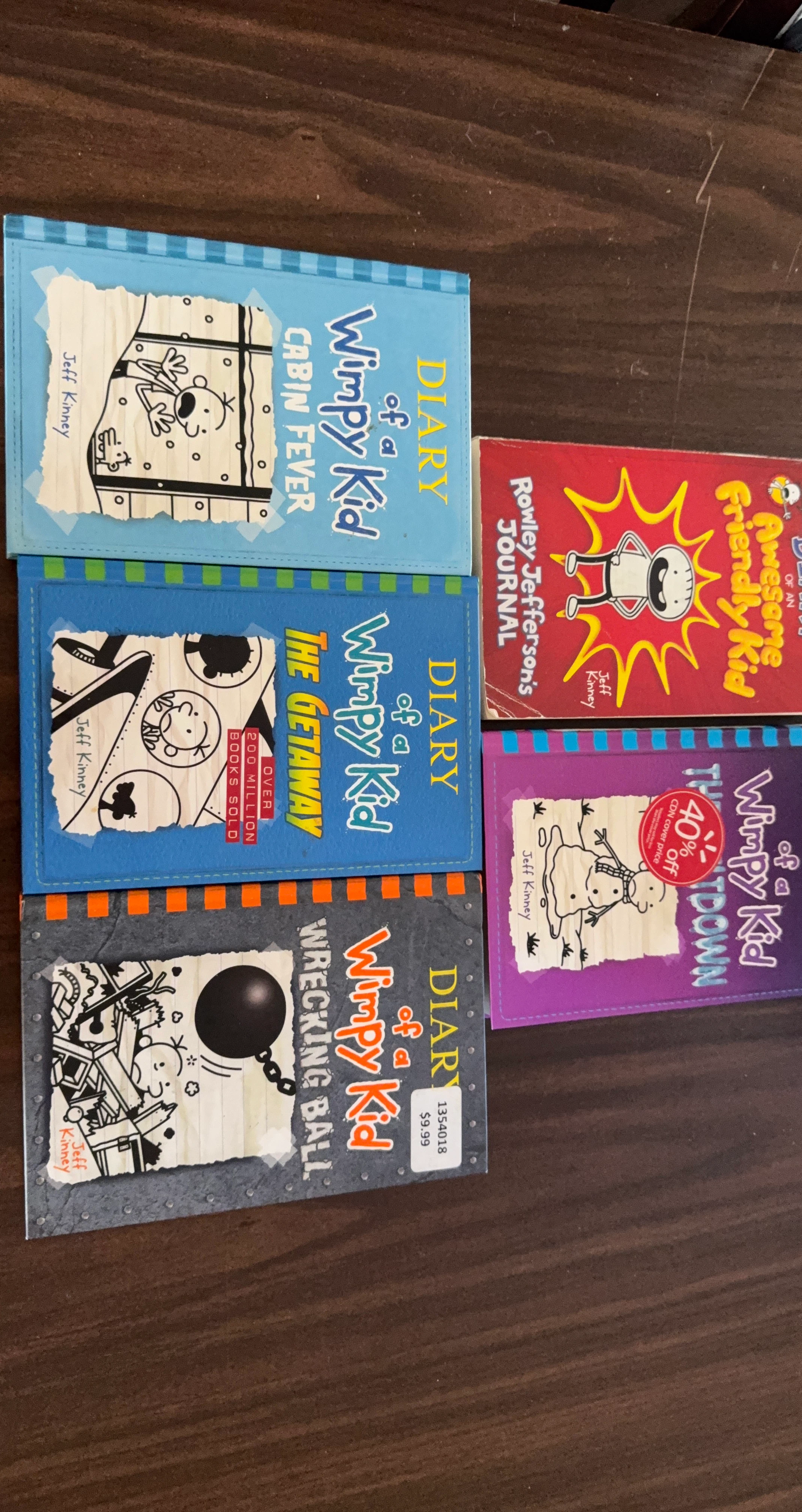Diary of a Wimpy Kid Book Set