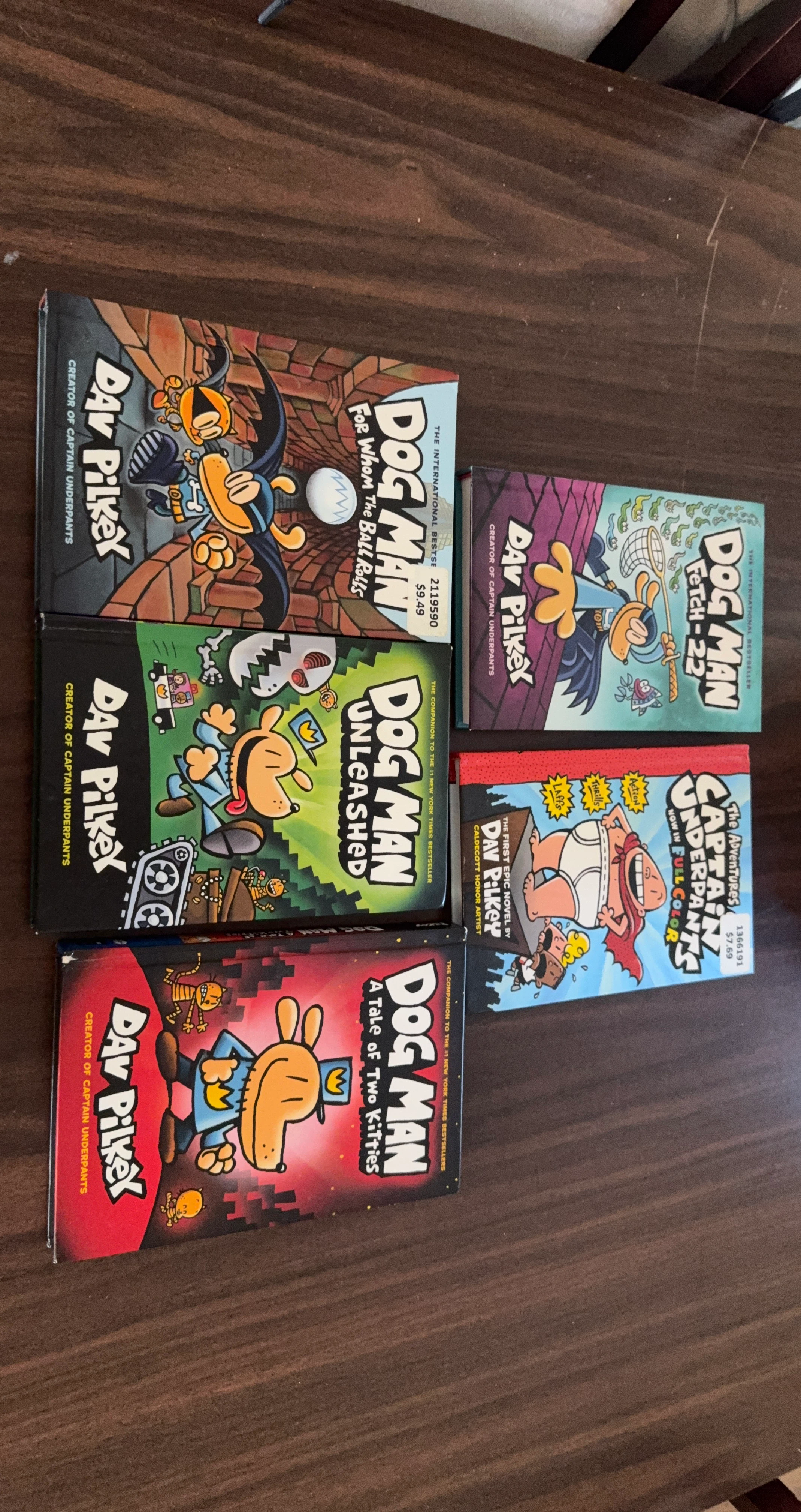Dog Man Book Series by Dav Pilkey