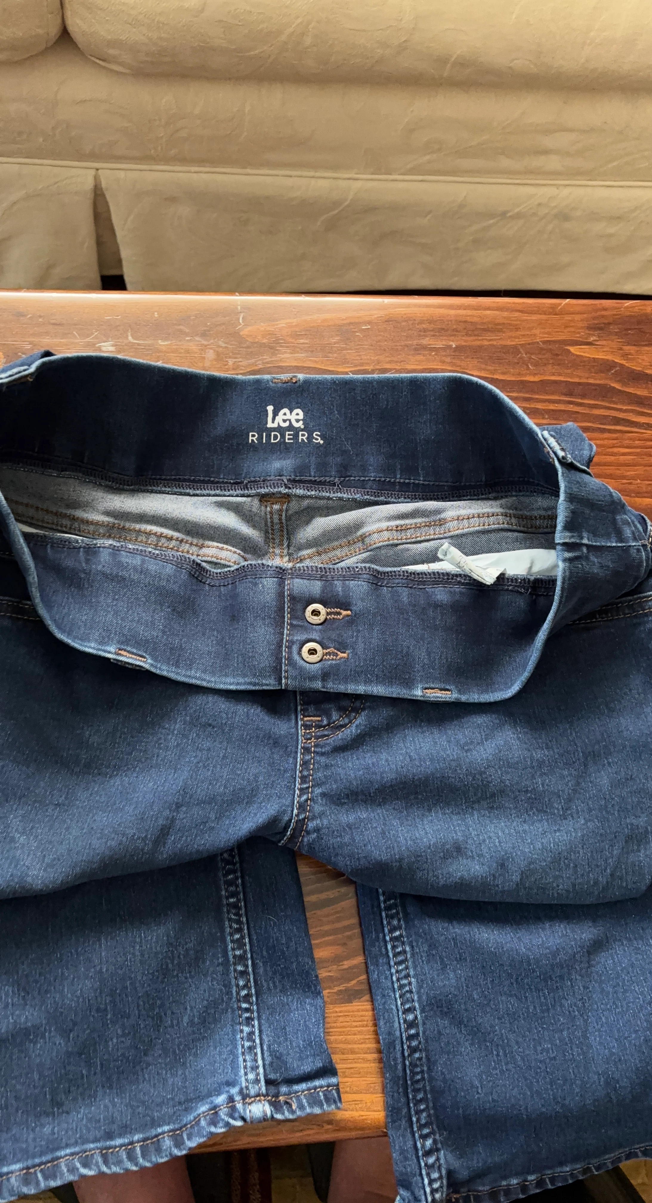 Lee Riders Dark Wash Denim Jeans