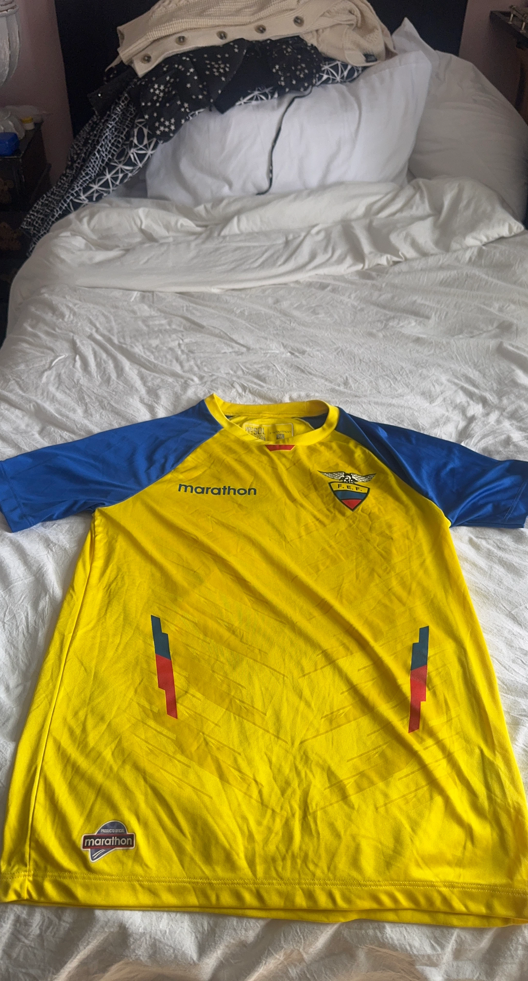 Marathon Ecuador National Football Team Jersey