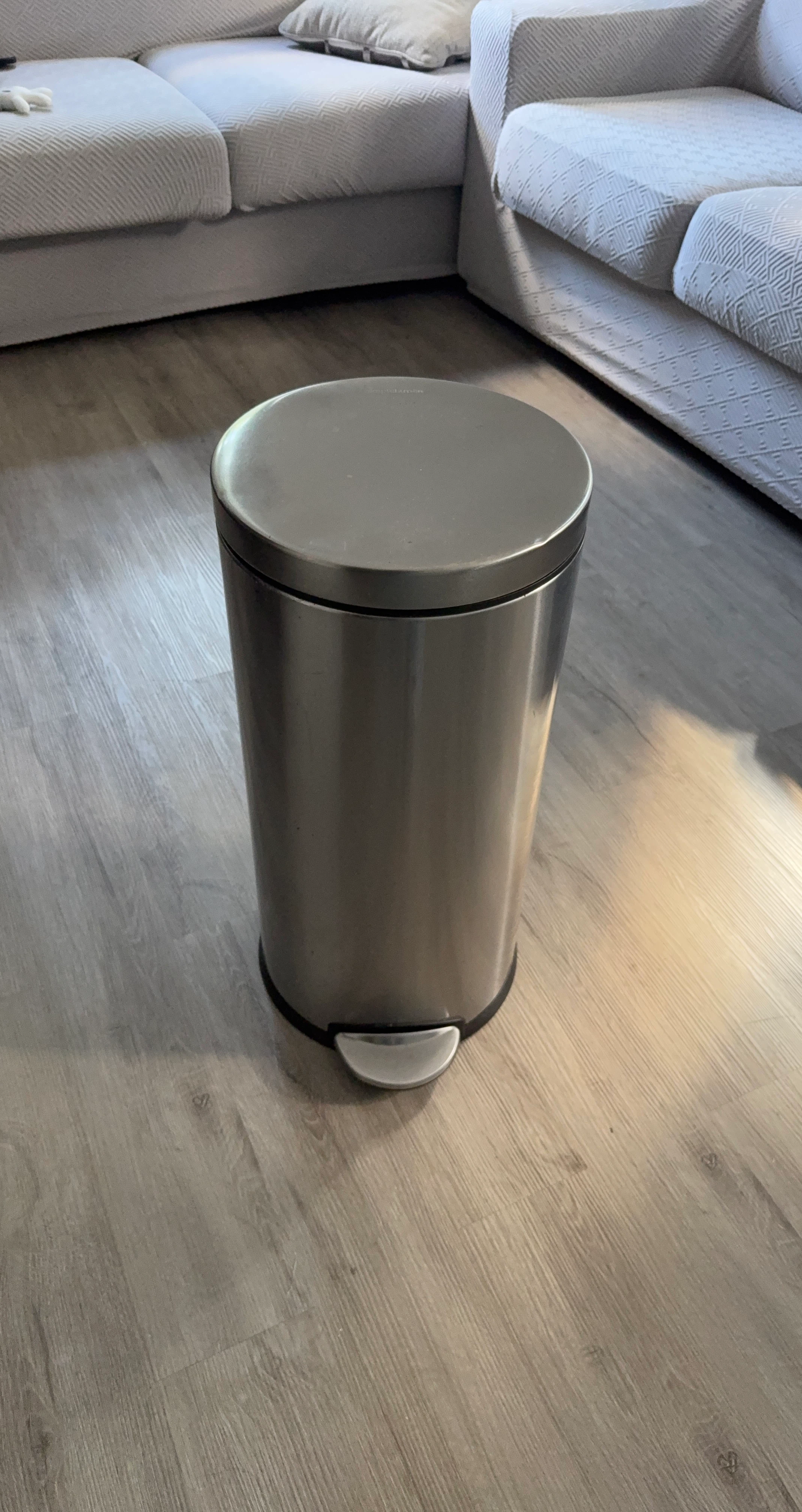 Stainless Steel Step Trash Can