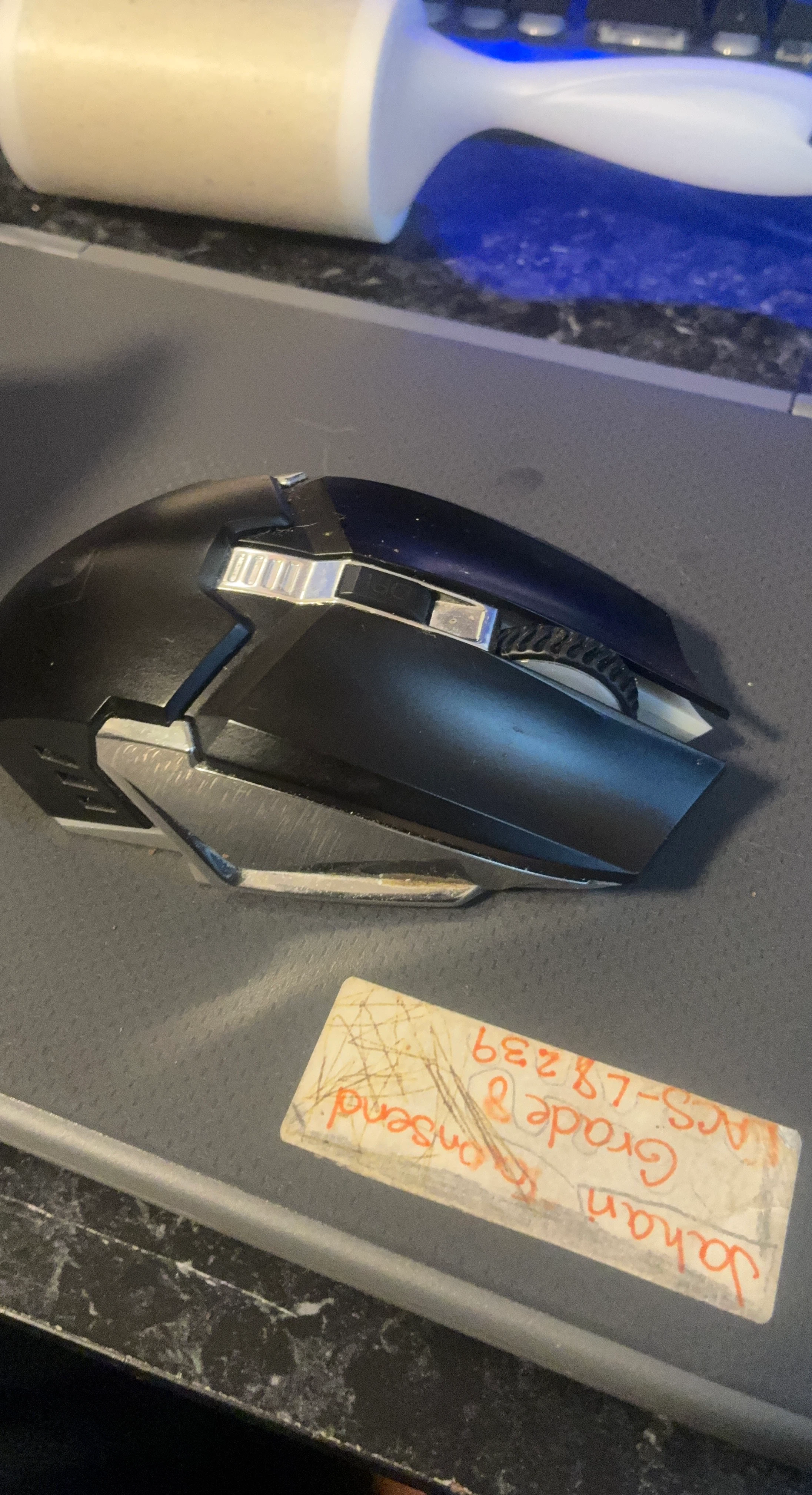 Black Wireless Gaming Mouse