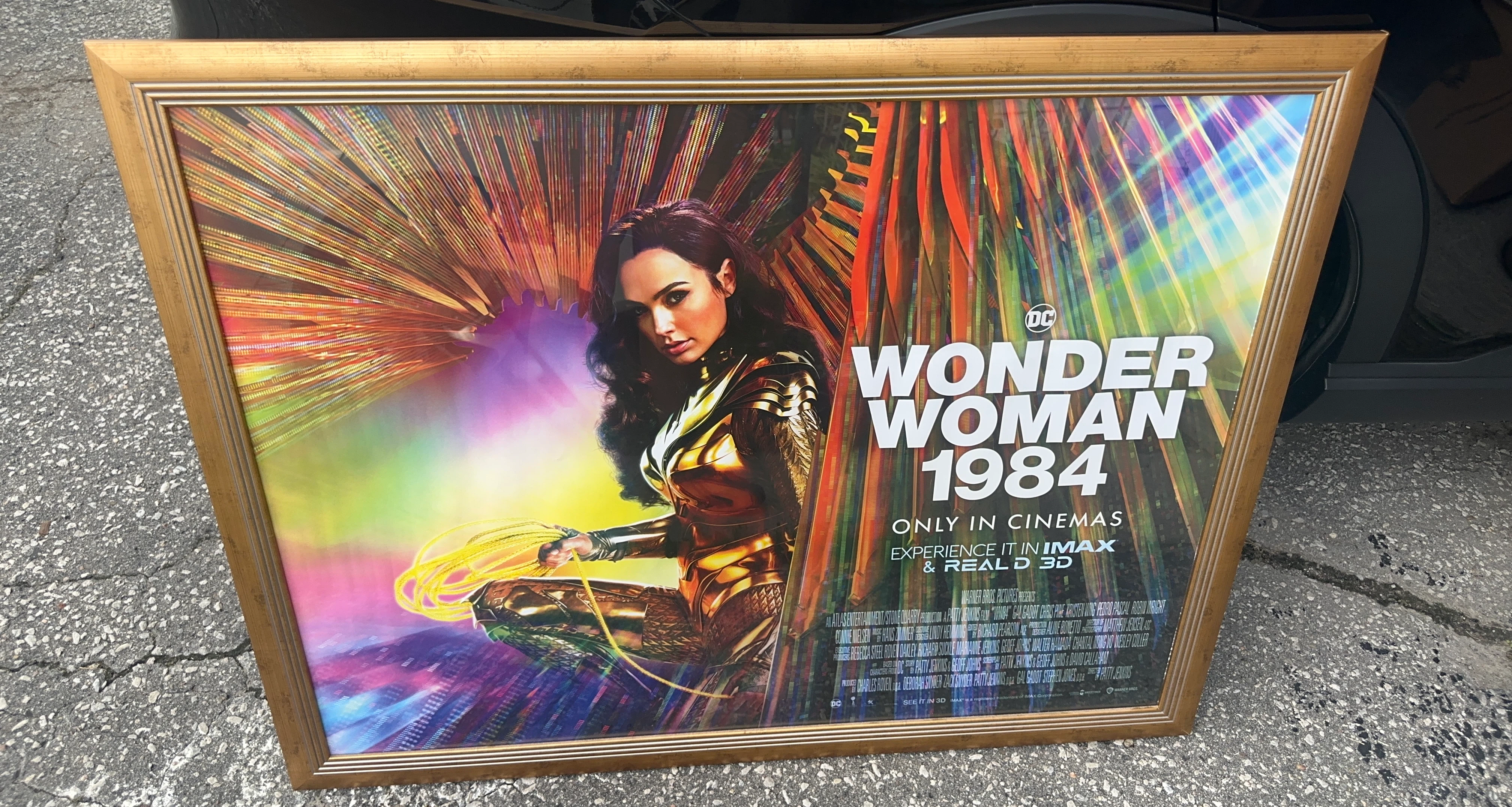 Wonder Woman 1984 Framed Movie Poster – Original Cinema Quad