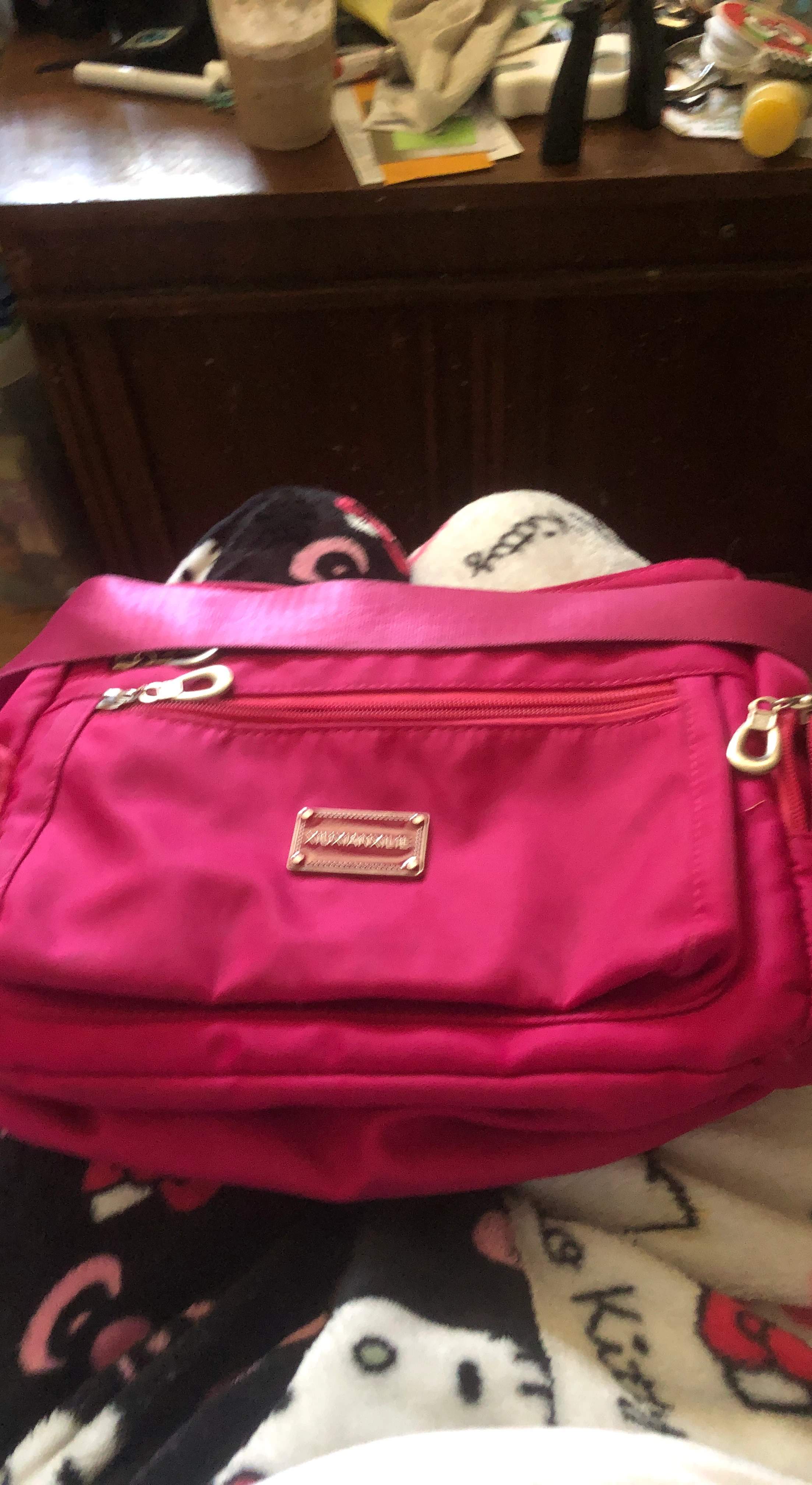 Pink Crossbody Bag