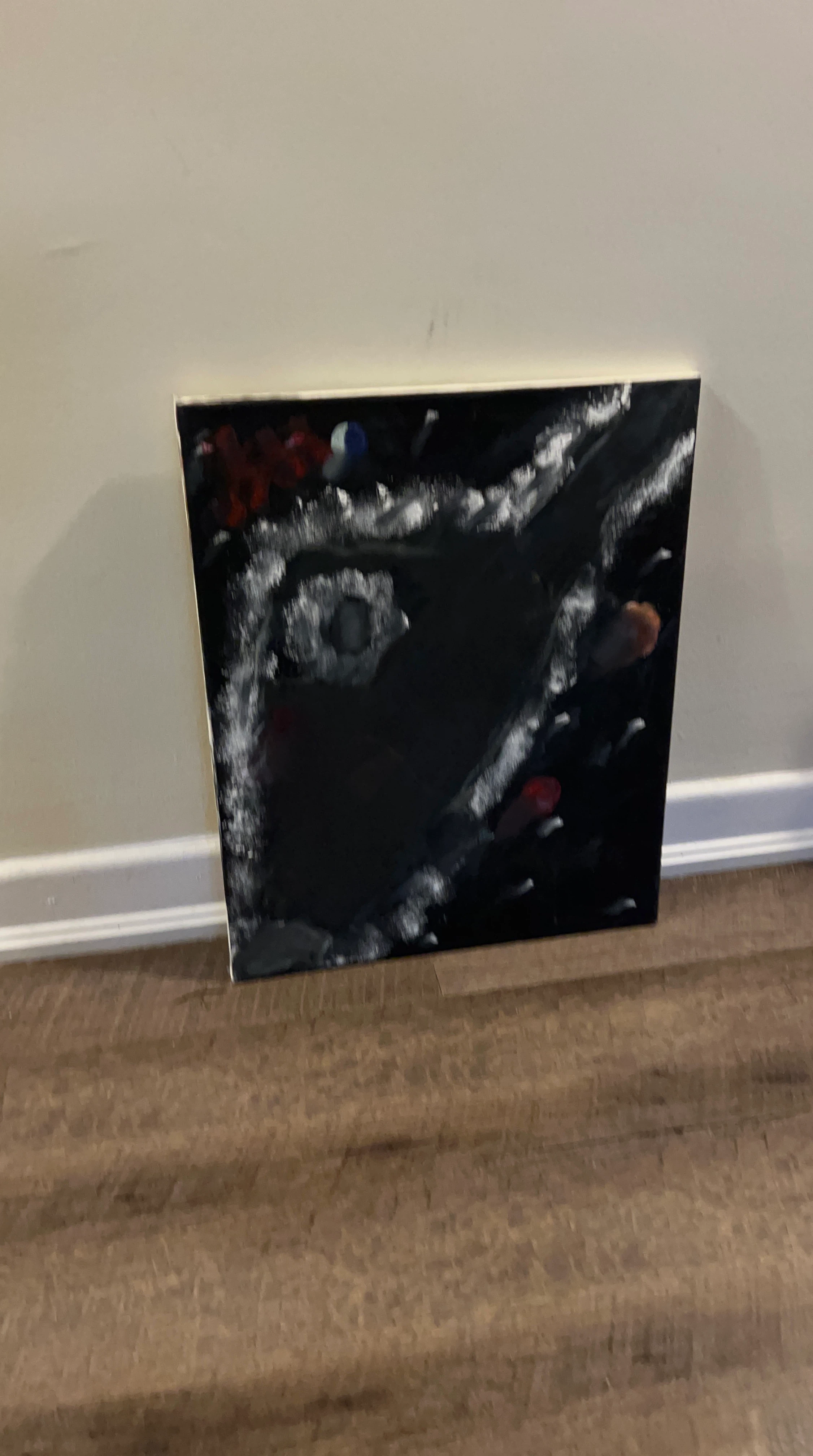 Abstract Acrylic Painting on Canvas