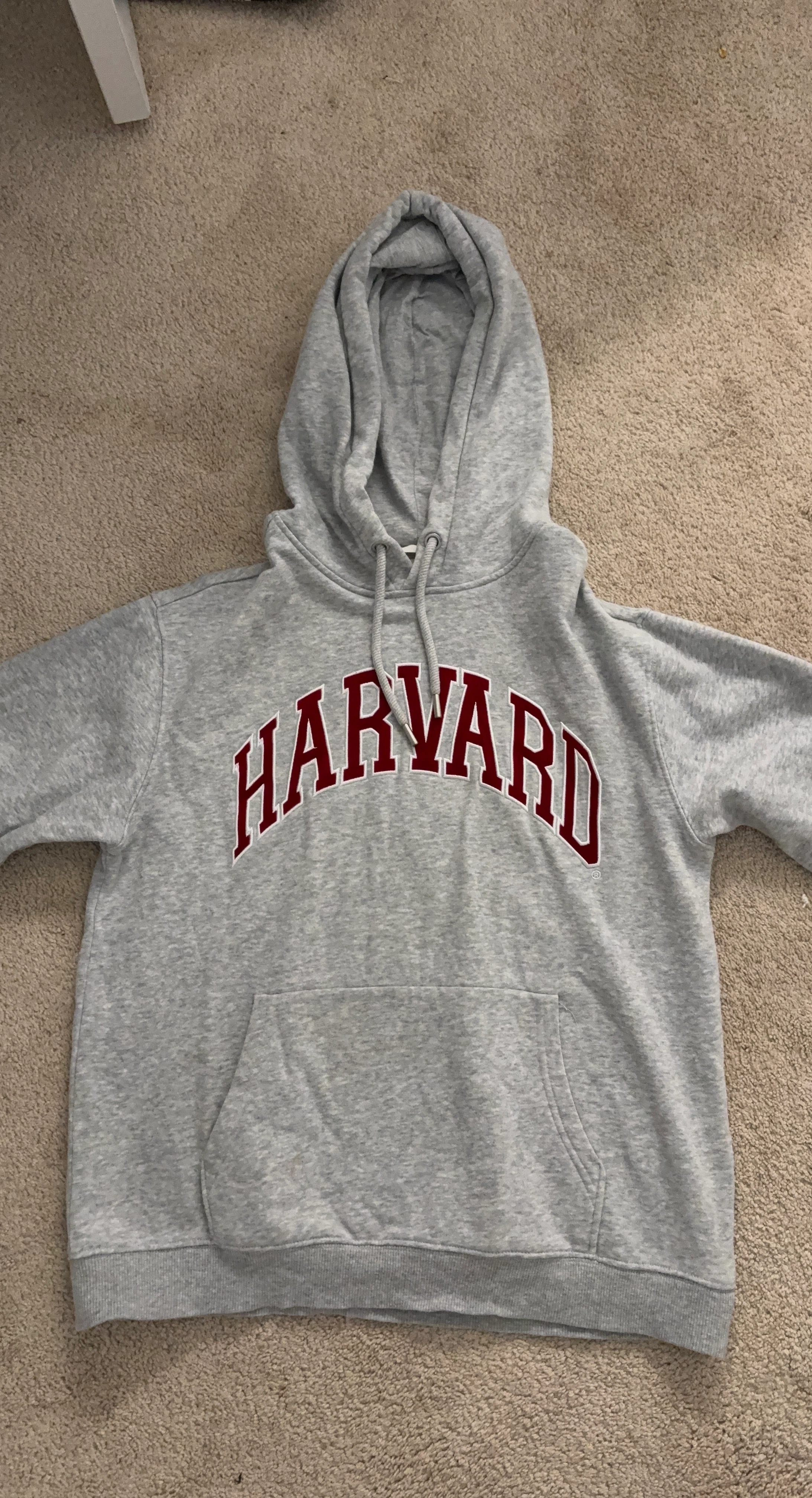 Harvard University Hoodie Grey