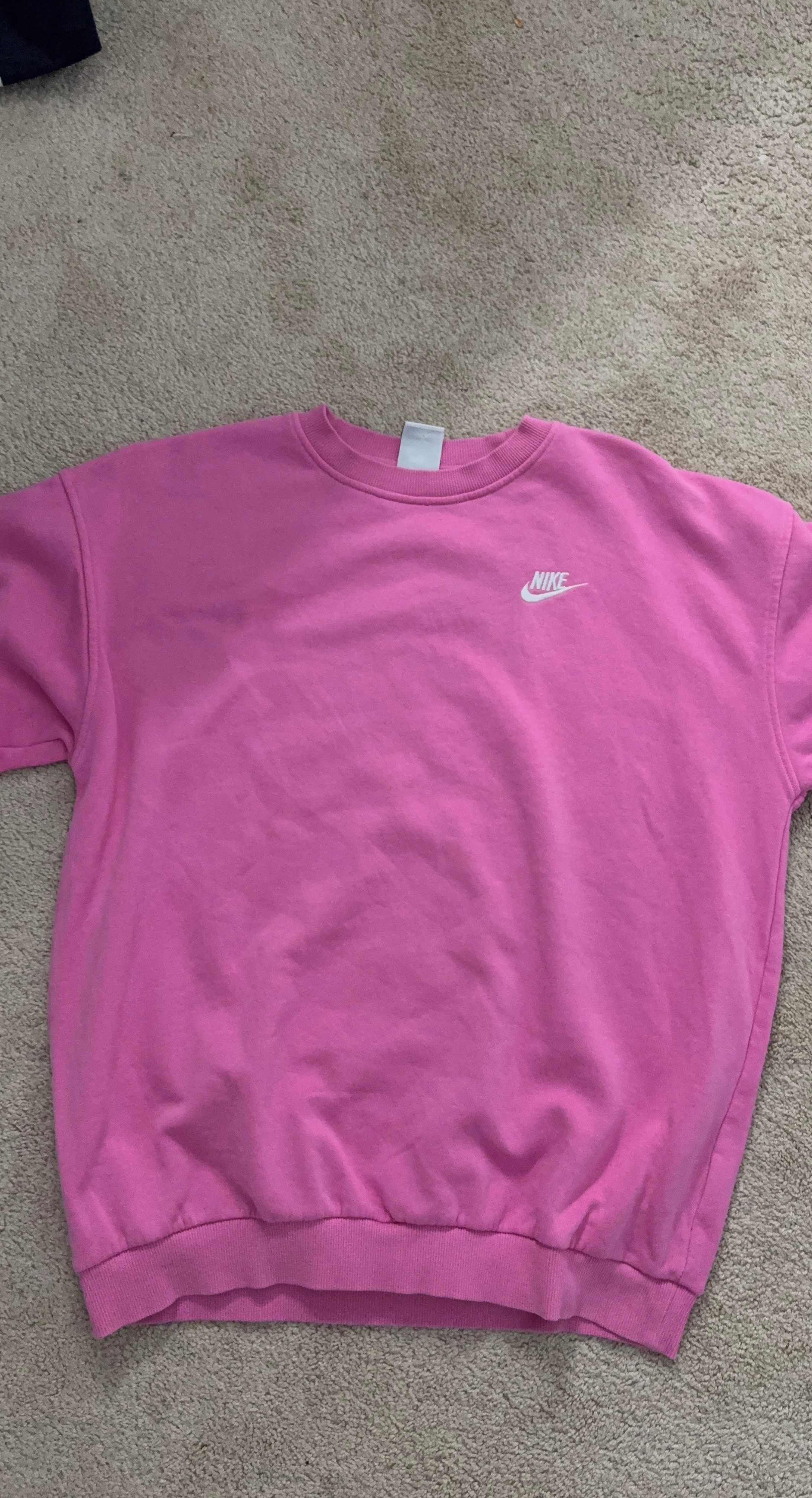 Nike Pink Crewneck Sweatshirt