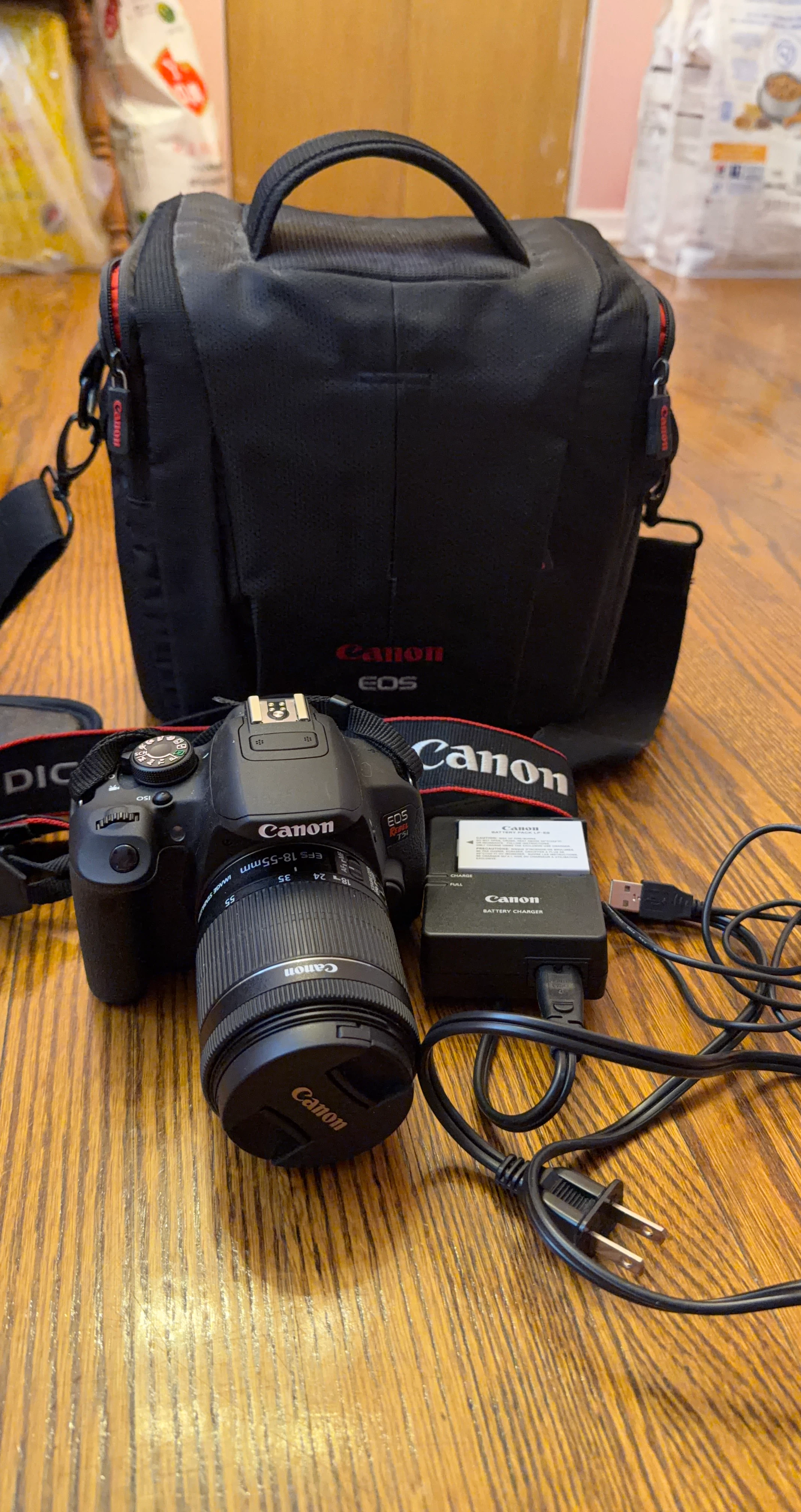 Canon EOS Rebel T5i with 18-55mm Lens